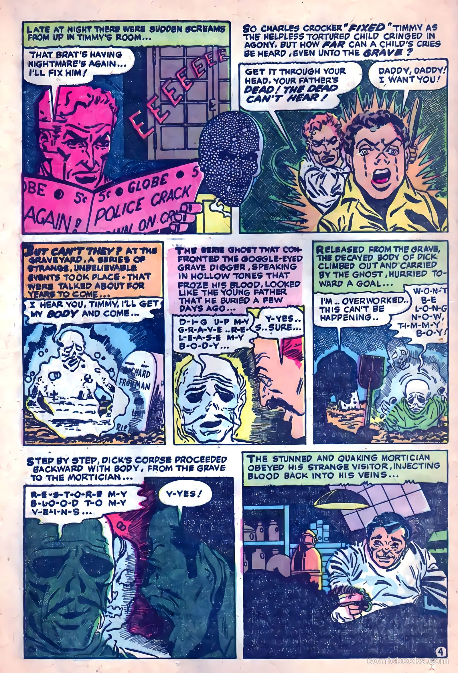 Dark Mysteries #16 (1954, Master Comics) — page 24 of 36
