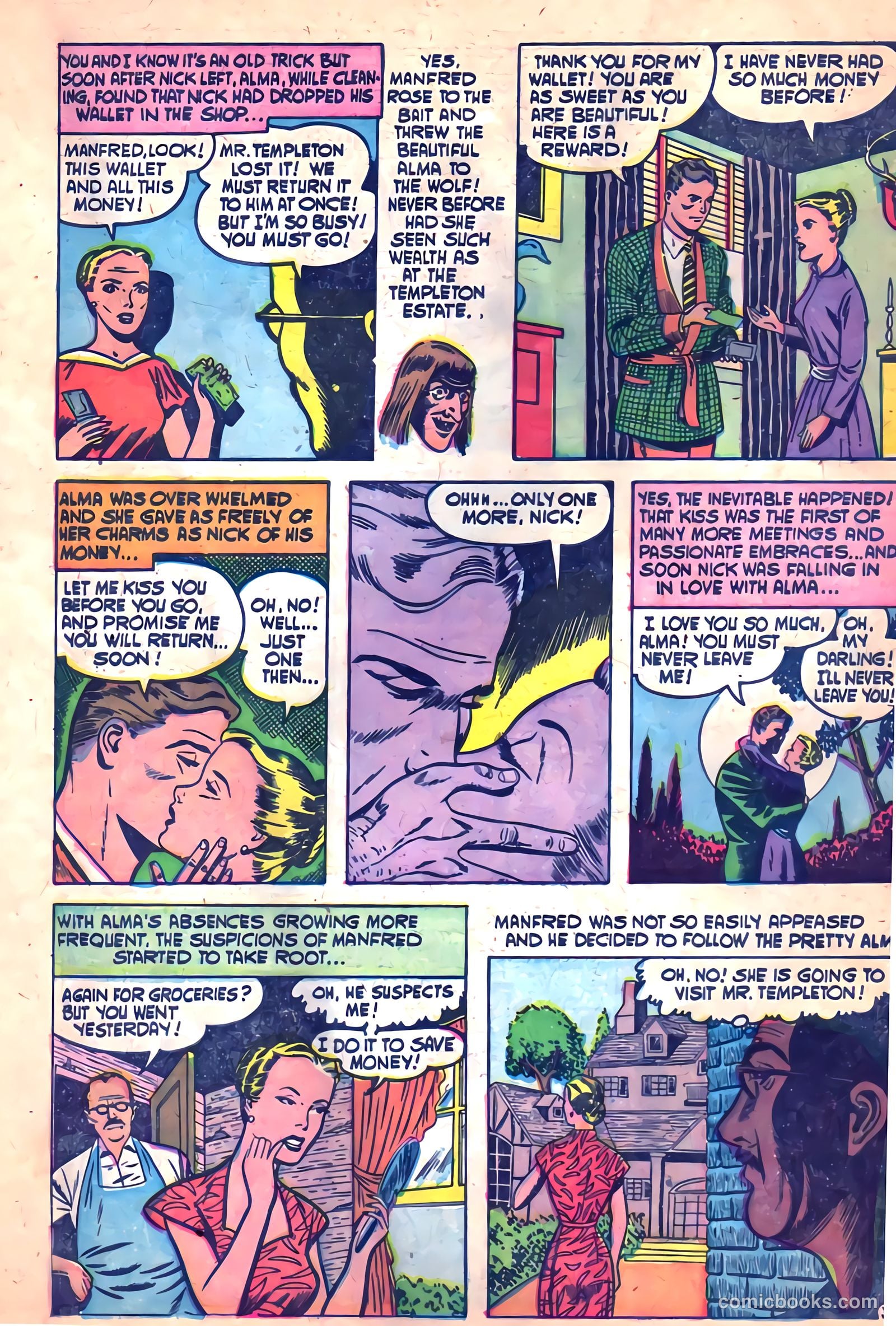 Dark Mysteries #16 (1954, Master Comics) — page 30 of 36