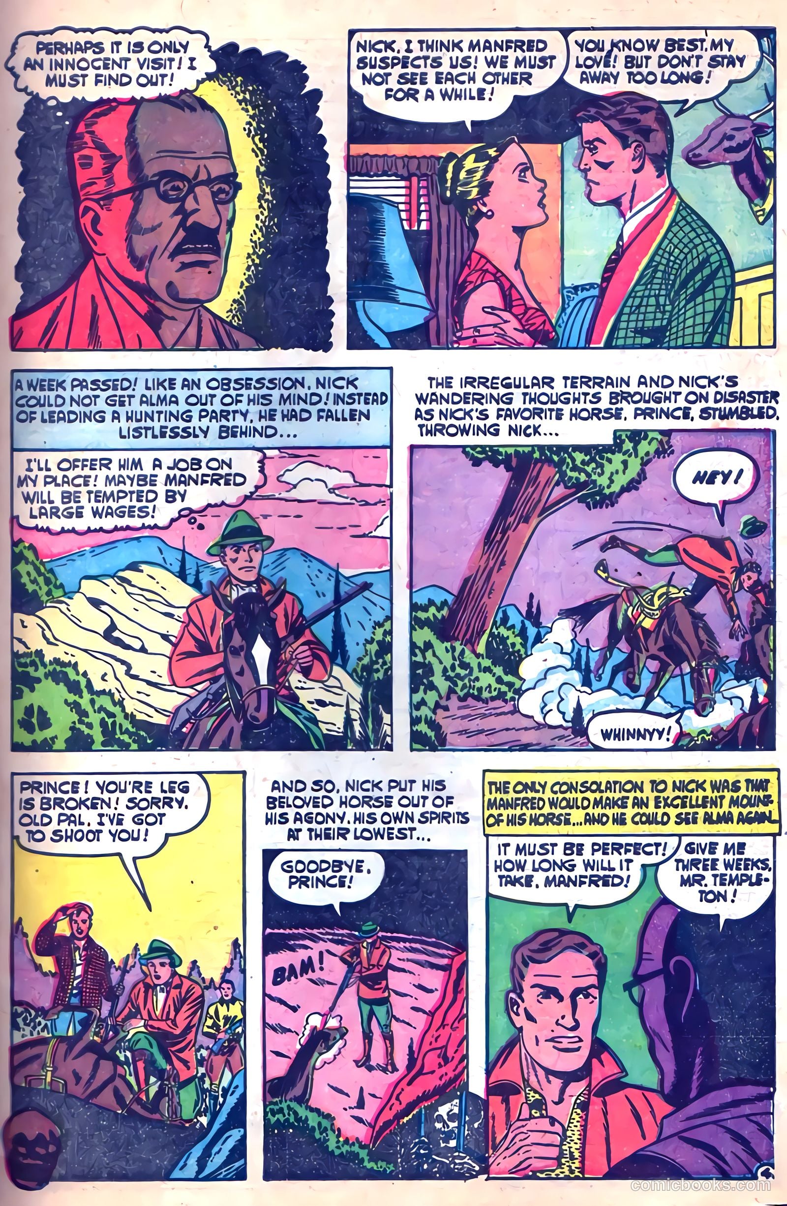 Dark Mysteries #16 (1954, Master Comics) — page 31 of 36