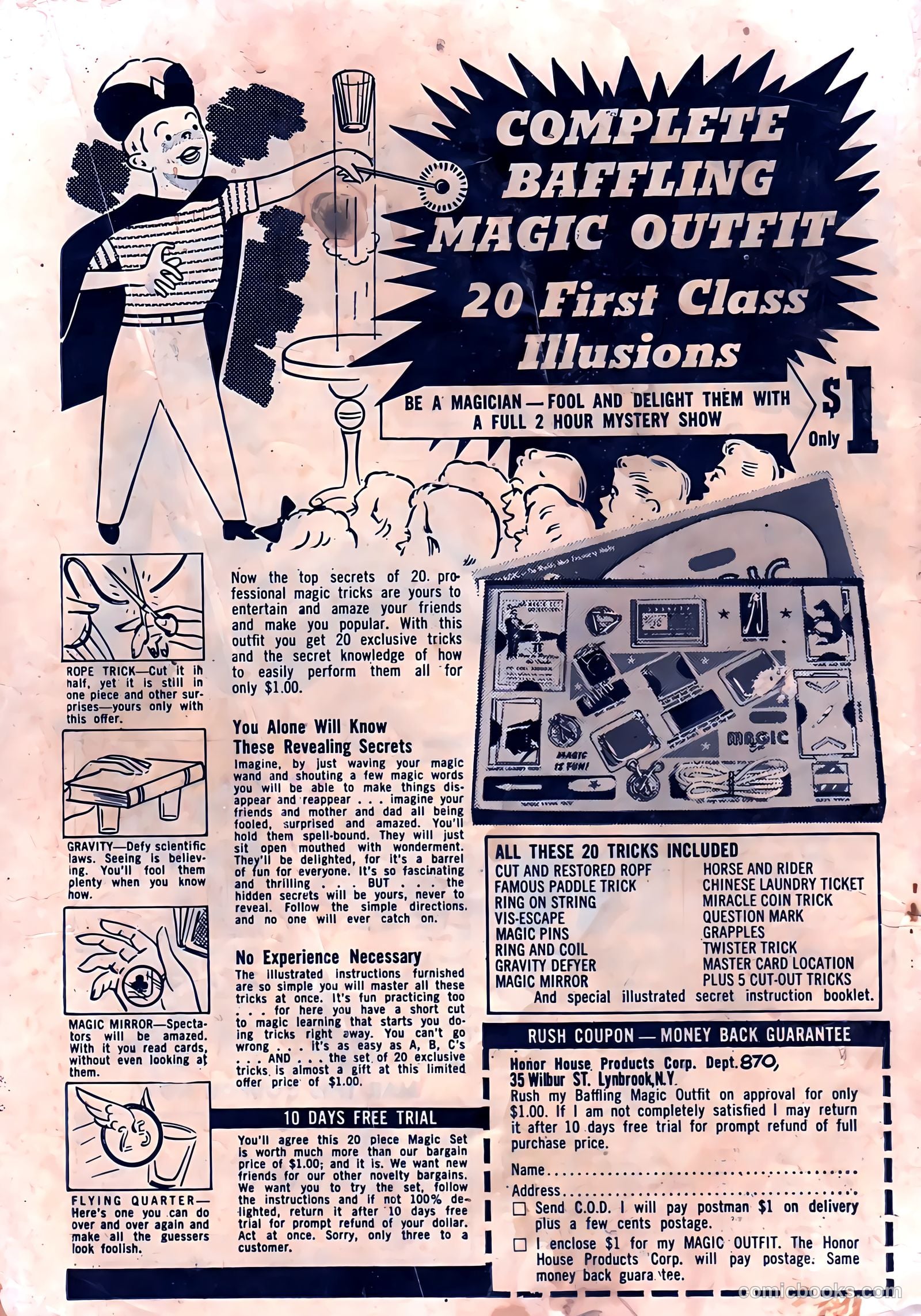 Dark Mysteries #16 (1954, Master Comics) — page 36 of 36