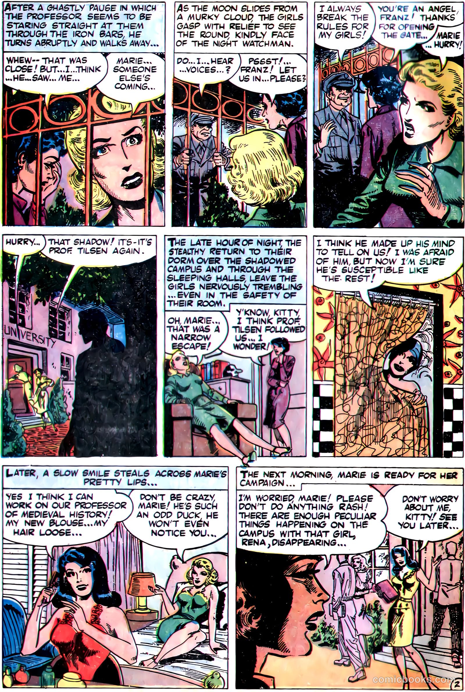 Dark Mysteries #19 (1954, Master Comics) — page 4 of 36