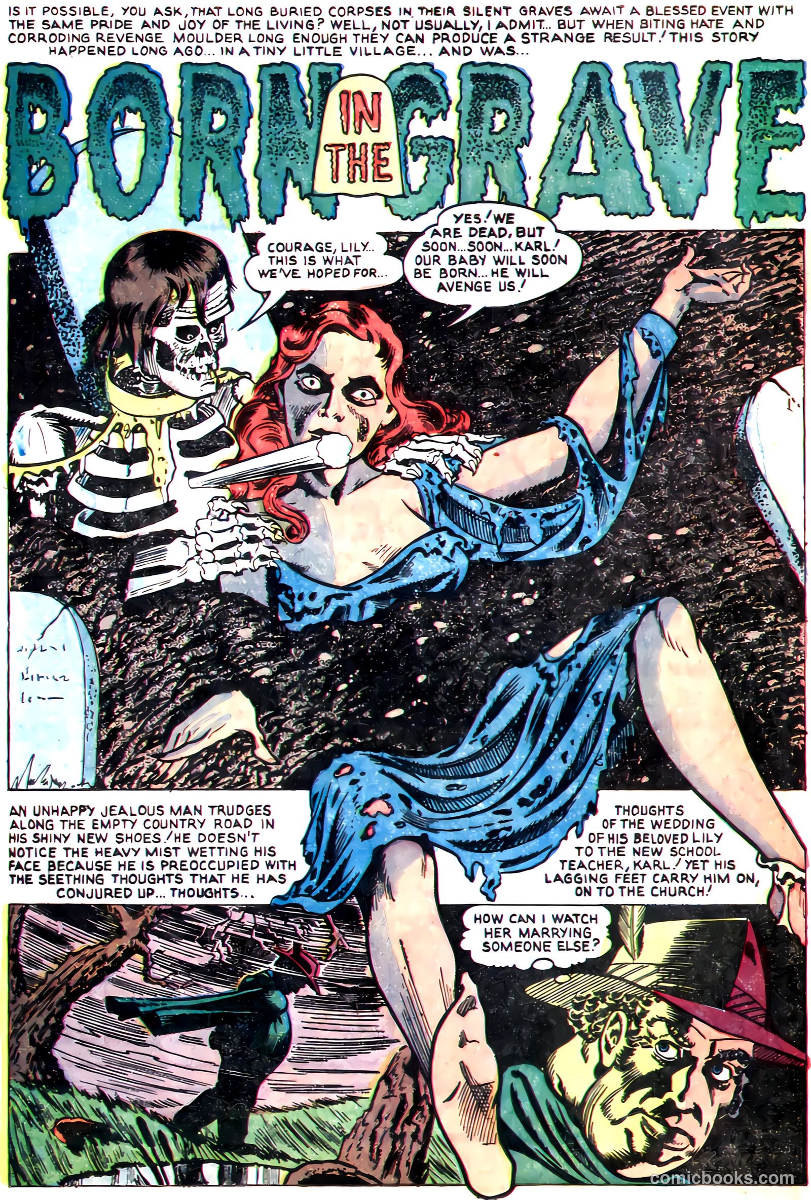 Dark Mysteries #19 (1954, Master Comics) — page 12 of 36