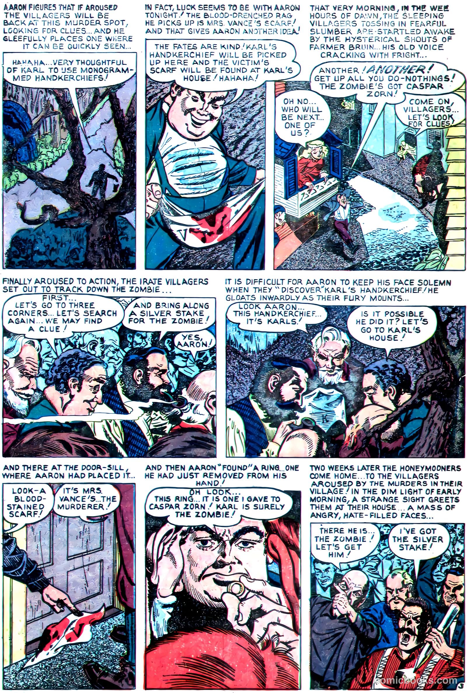 Dark Mysteries #19 (1954, Master Comics) — page 14 of 36