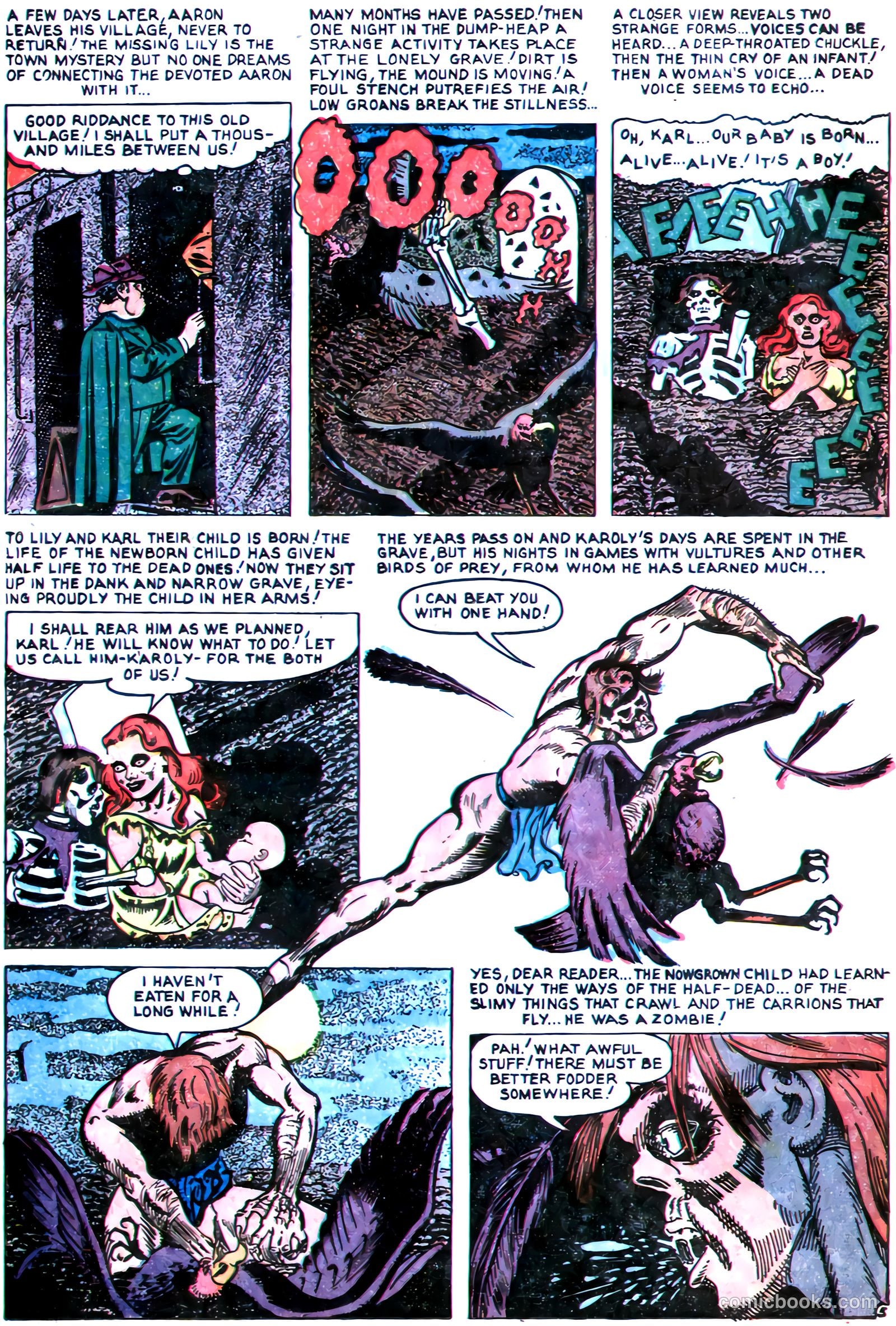 Dark Mysteries #19 (1954, Master Comics) — page 16 of 36