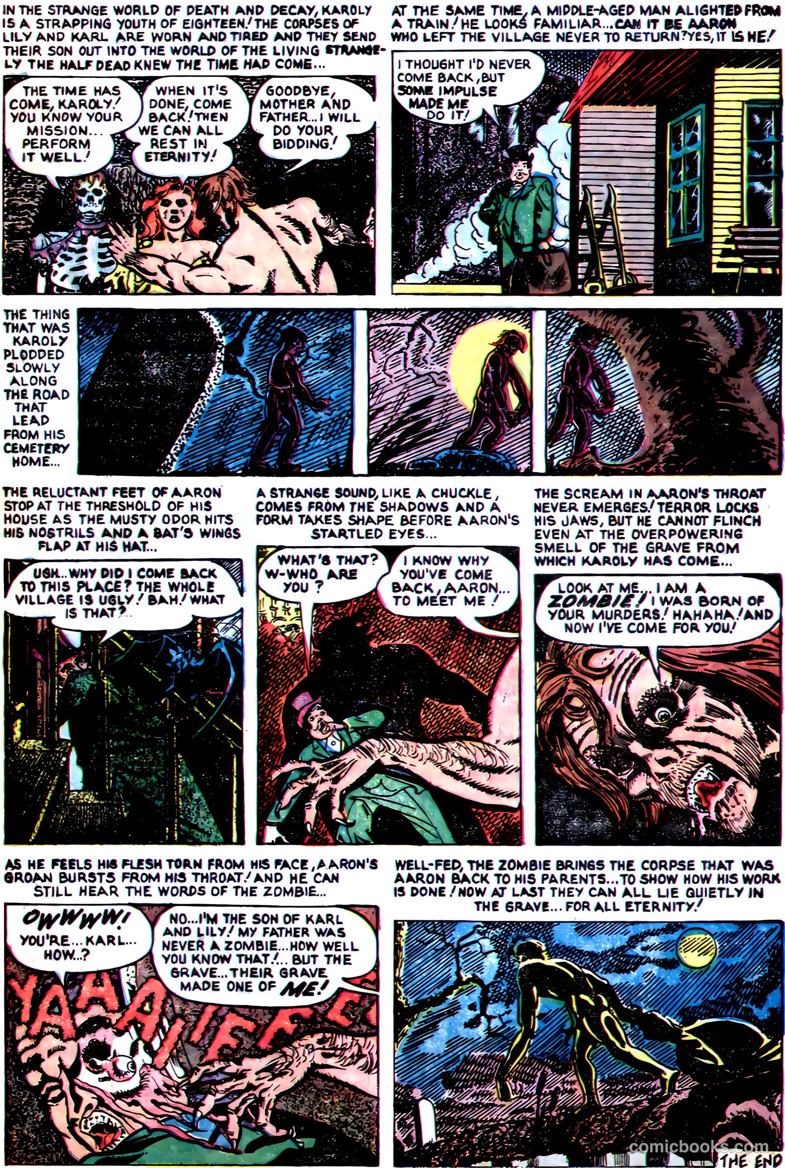 Dark Mysteries #19 (1954, Master Comics) — page 17 of 36