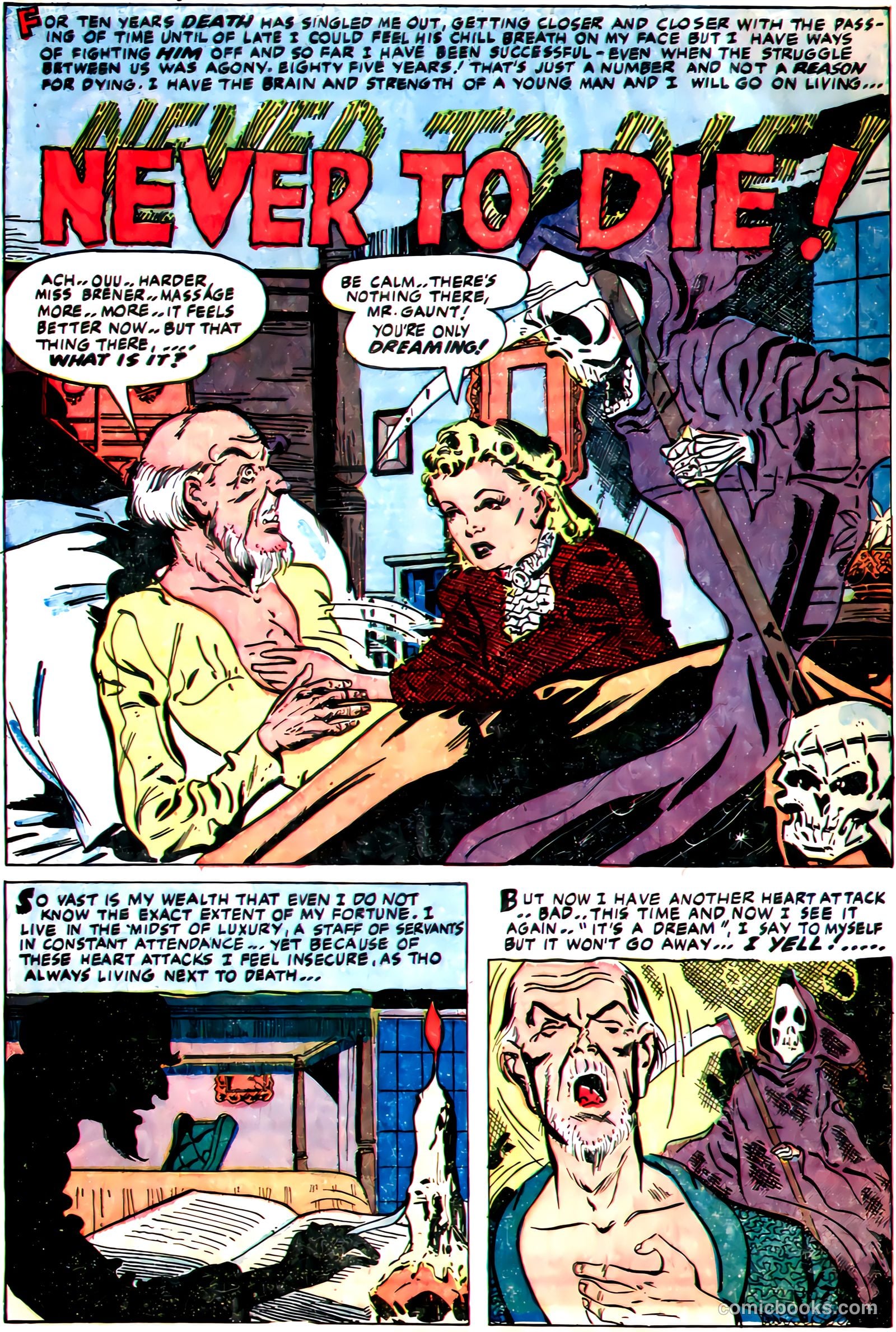 Dark Mysteries #19 (1954, Master Comics) — page 28 of 36