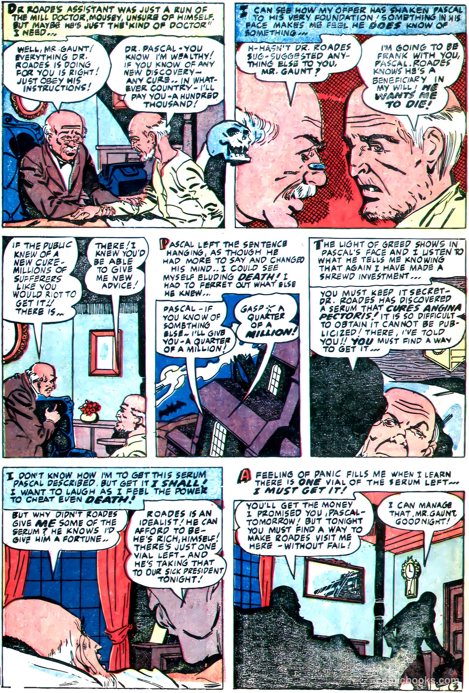 Dark Mysteries #19 (1954, Master Comics) — page 30 of 36