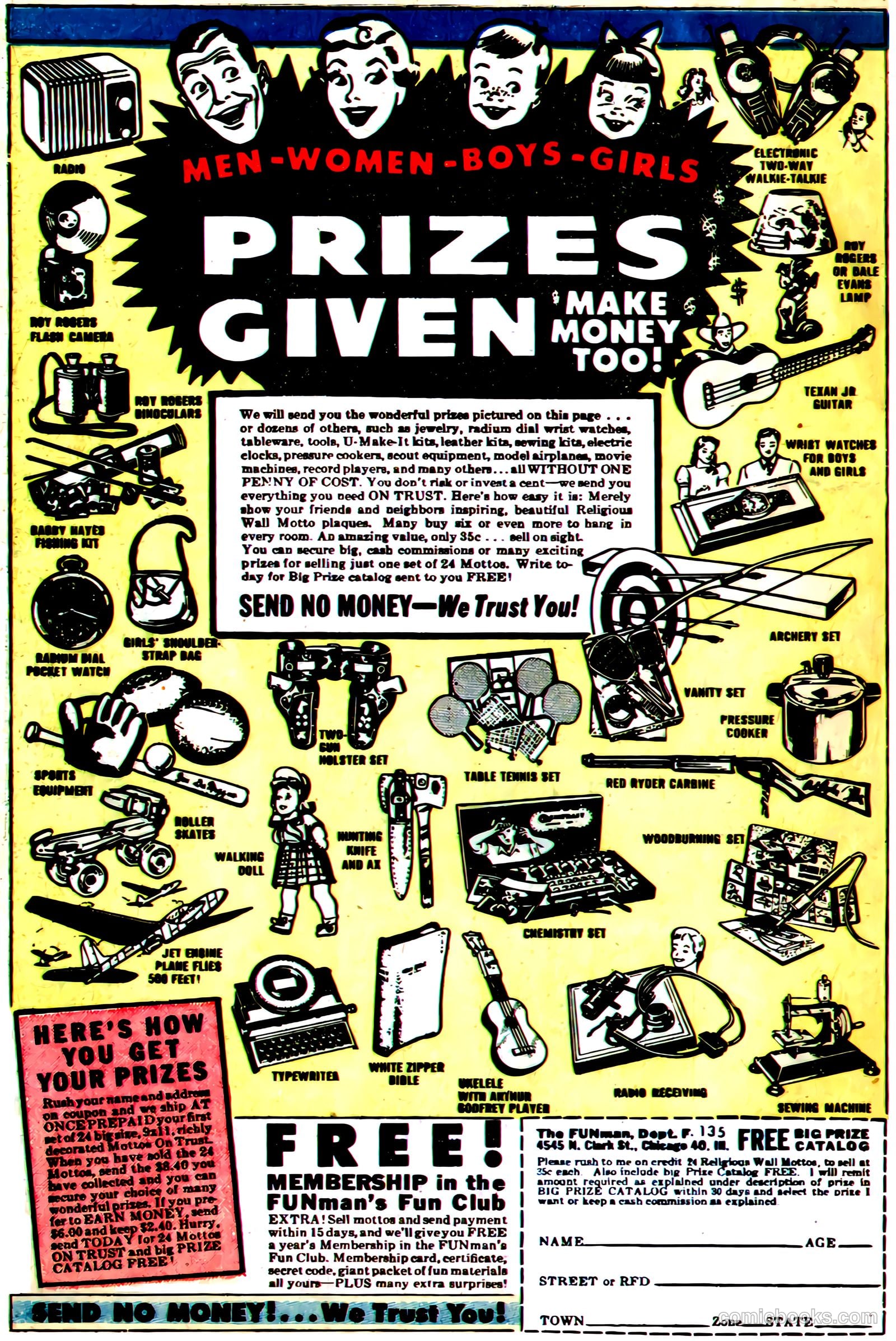 Dark Mysteries #19 (1954, Master Comics) — page 34 of 36