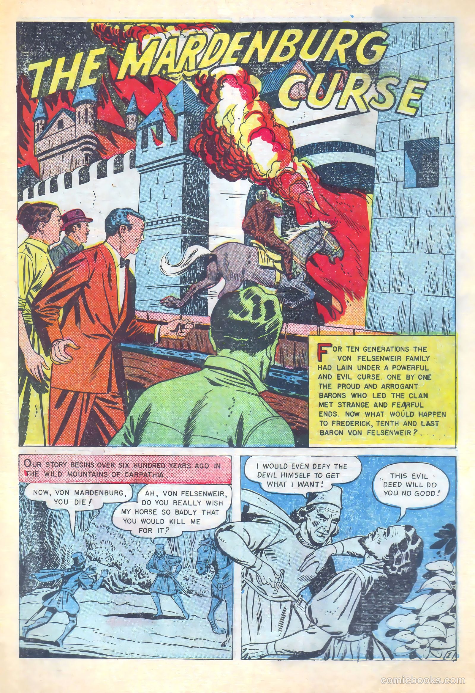 Dark Mysteries #23 (1955, Master Comics) — page 4 of 31