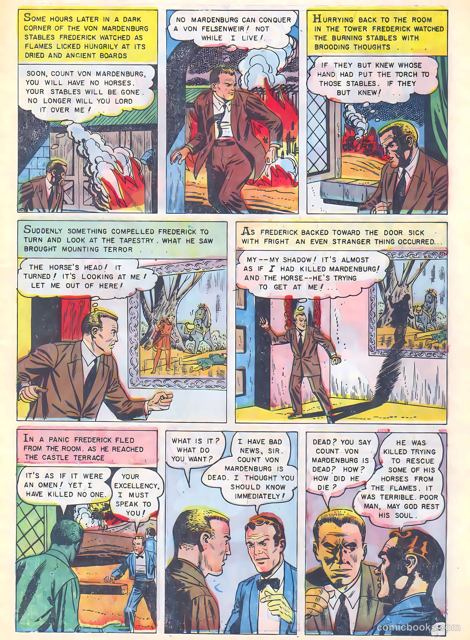 Dark Mysteries #23 (1955, Master Comics) — page 8 of 31