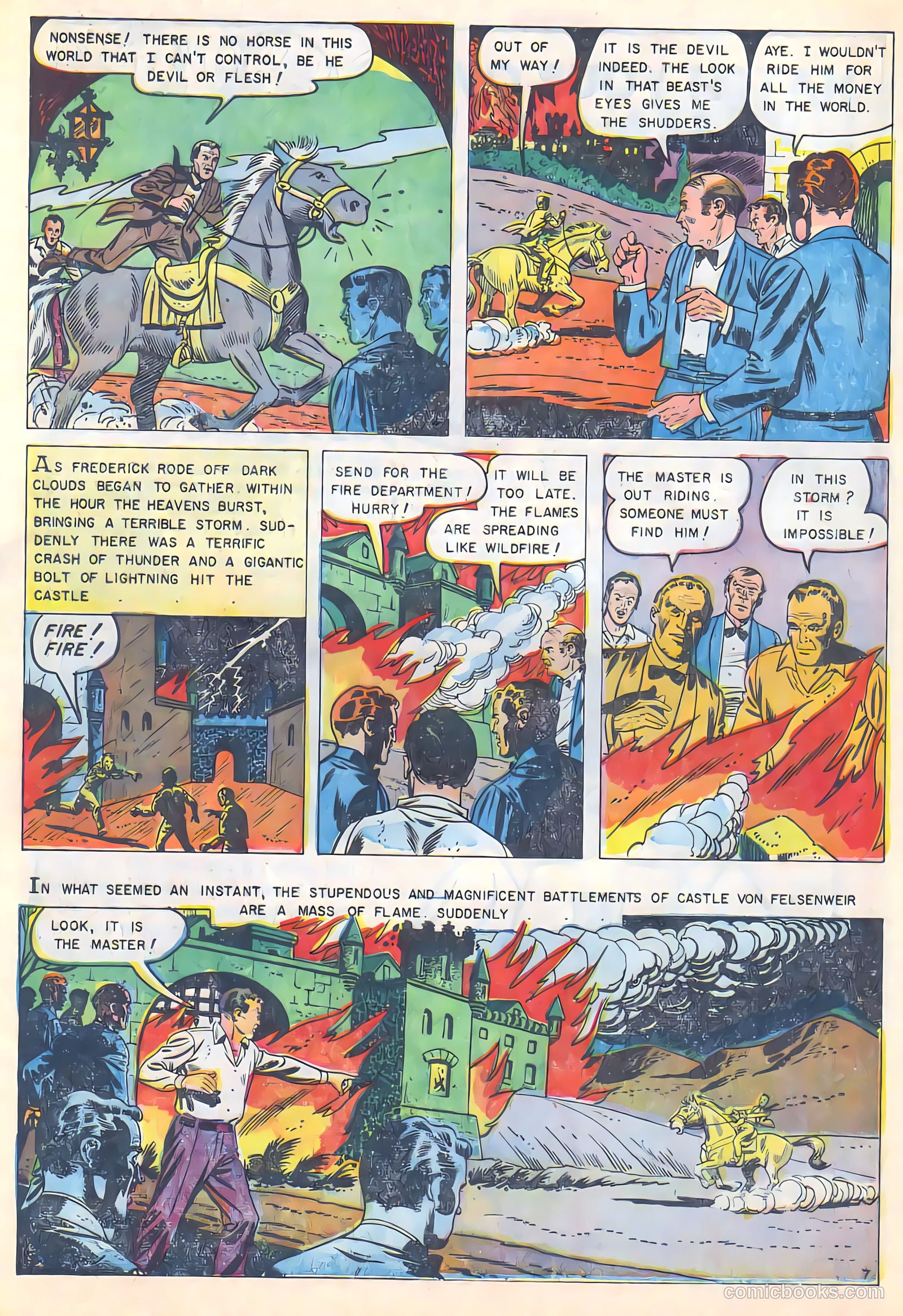 Dark Mysteries #23 (1955, Master Comics) — page 10 of 31