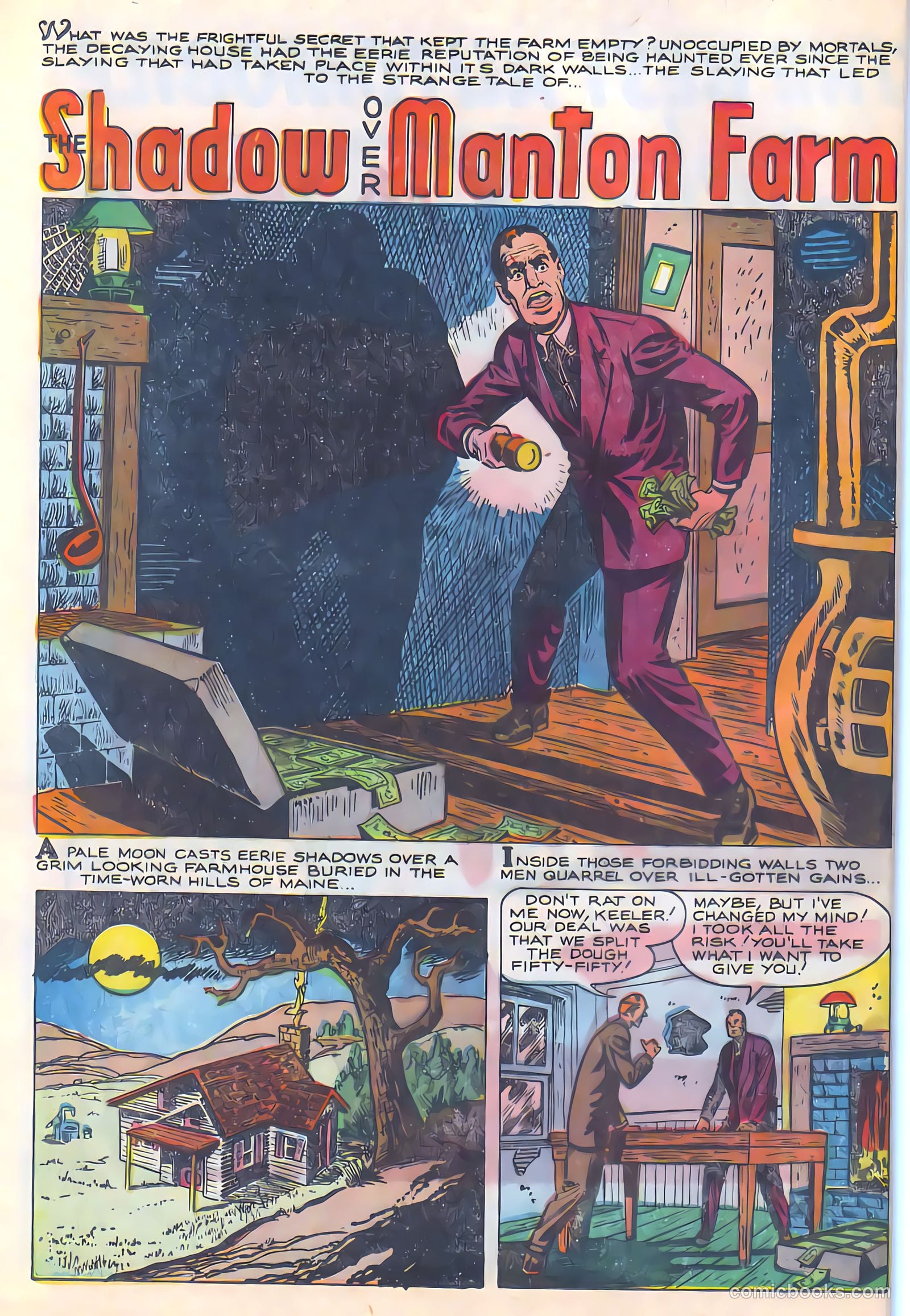 Dark Mysteries #23 (1955, Master Comics) — page 19 of 31