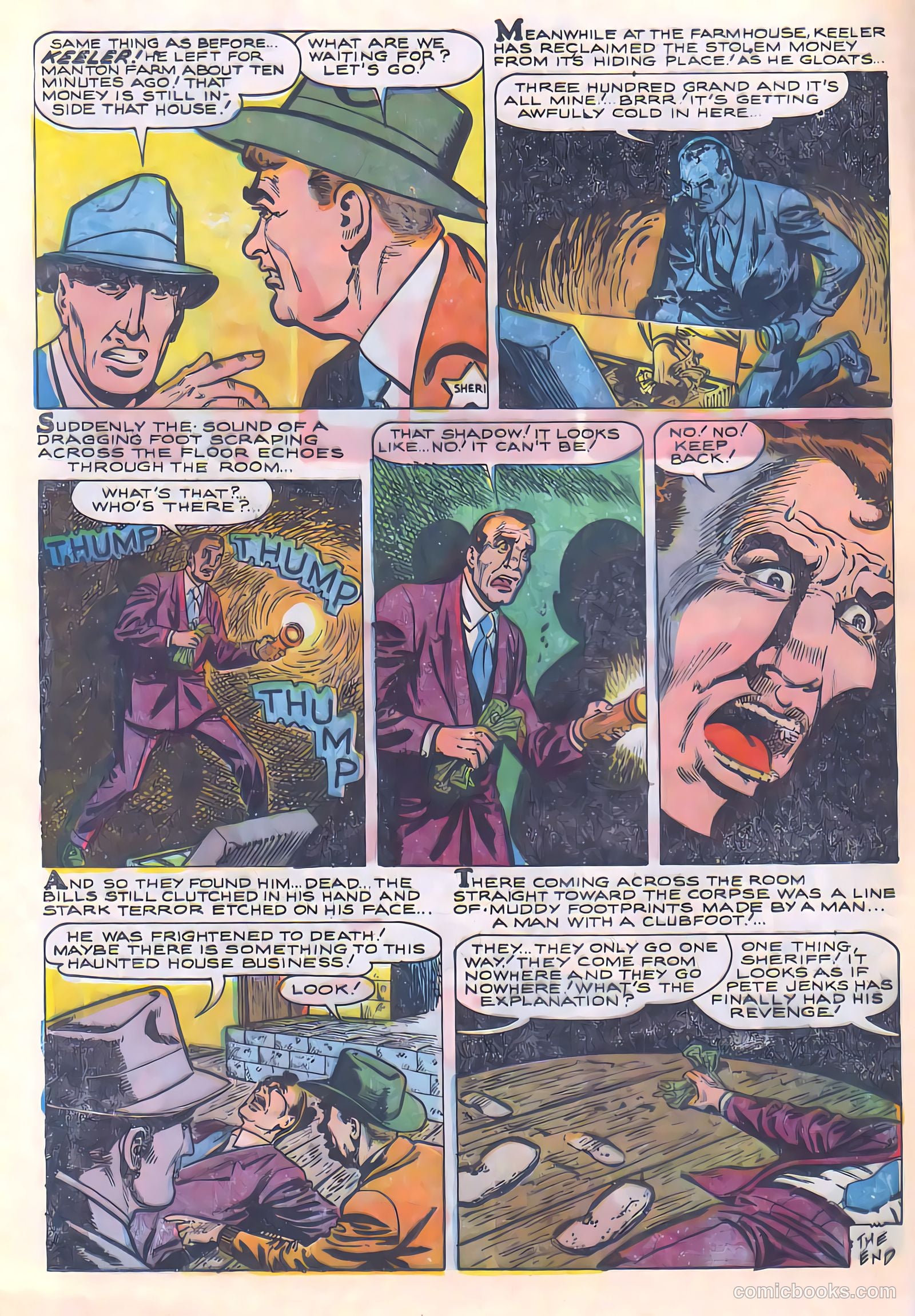 Dark Mysteries #23 (1955, Master Comics) — page 23 of 31