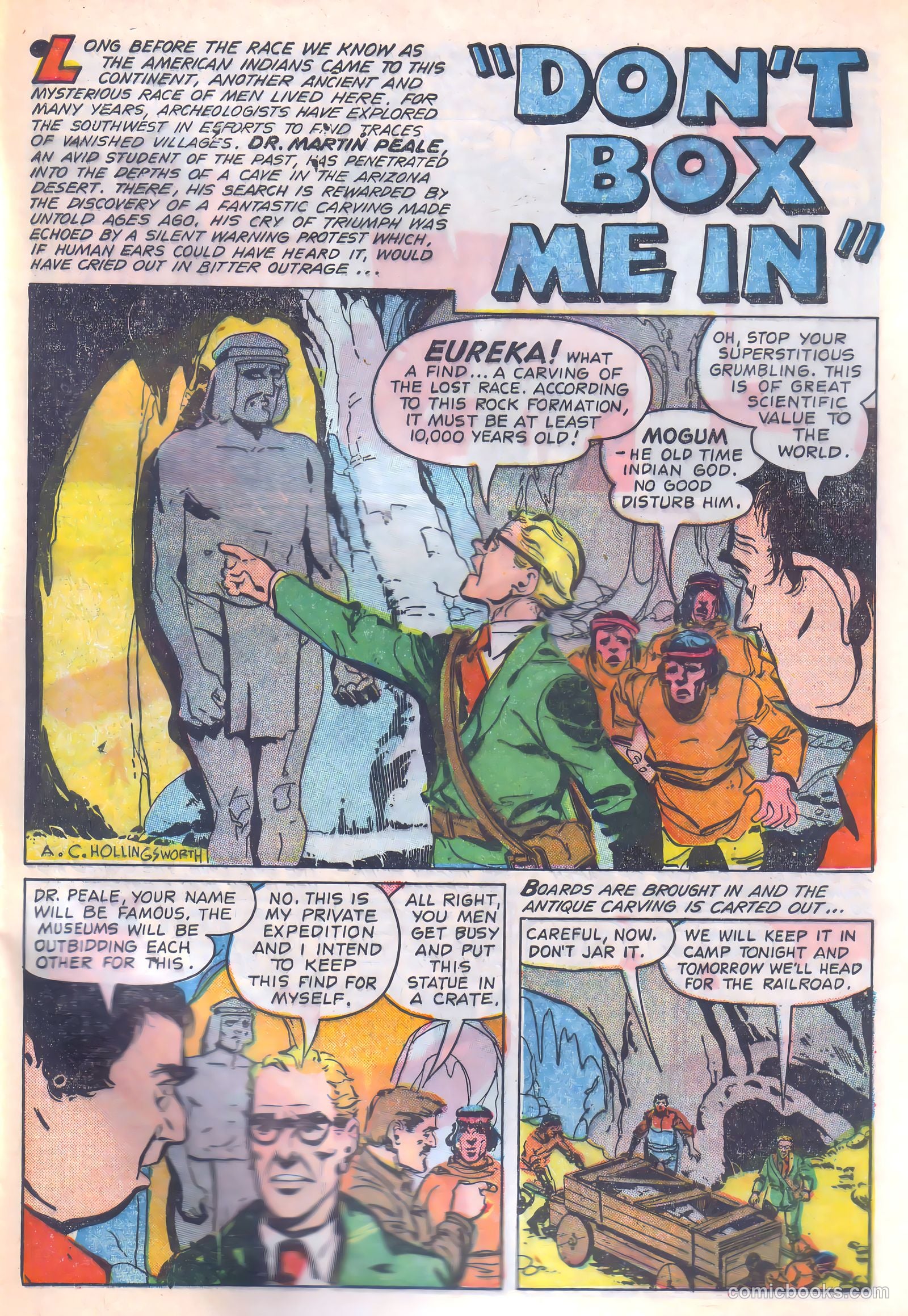 Dark Mysteries #23 (1955, Master Comics) — page 26 of 31
