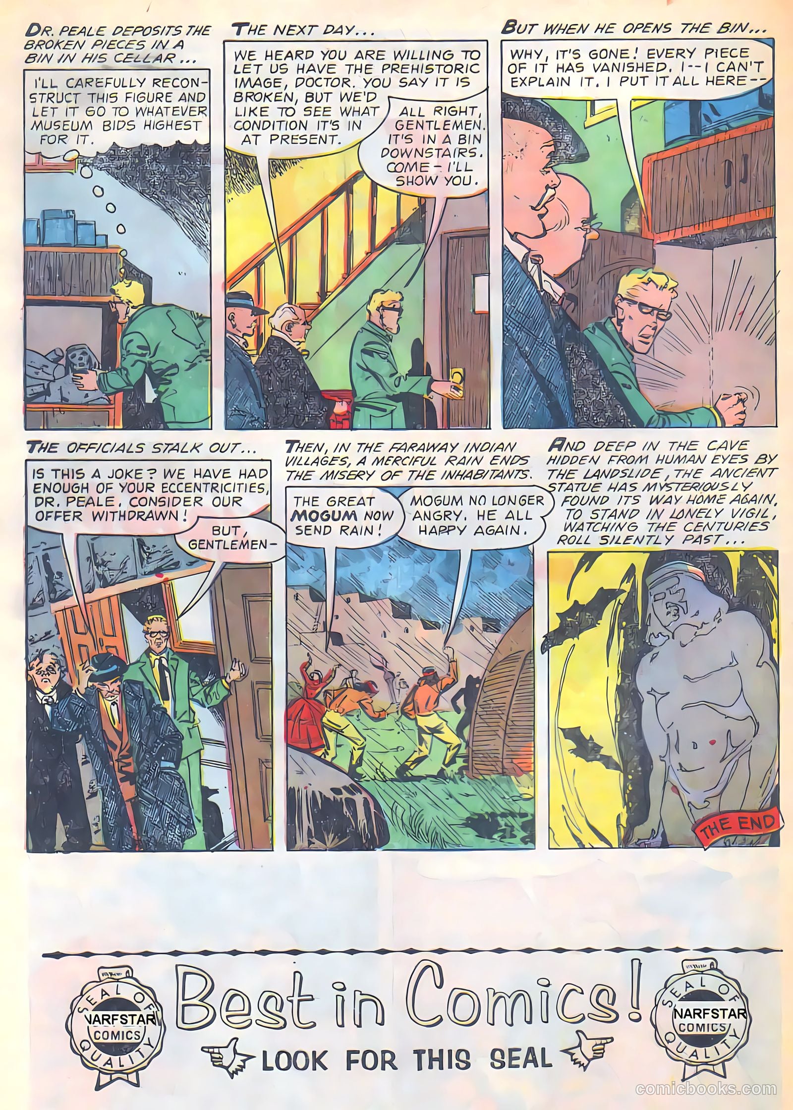 Dark Mysteries #23 (1955, Master Comics) — page 31 of 31