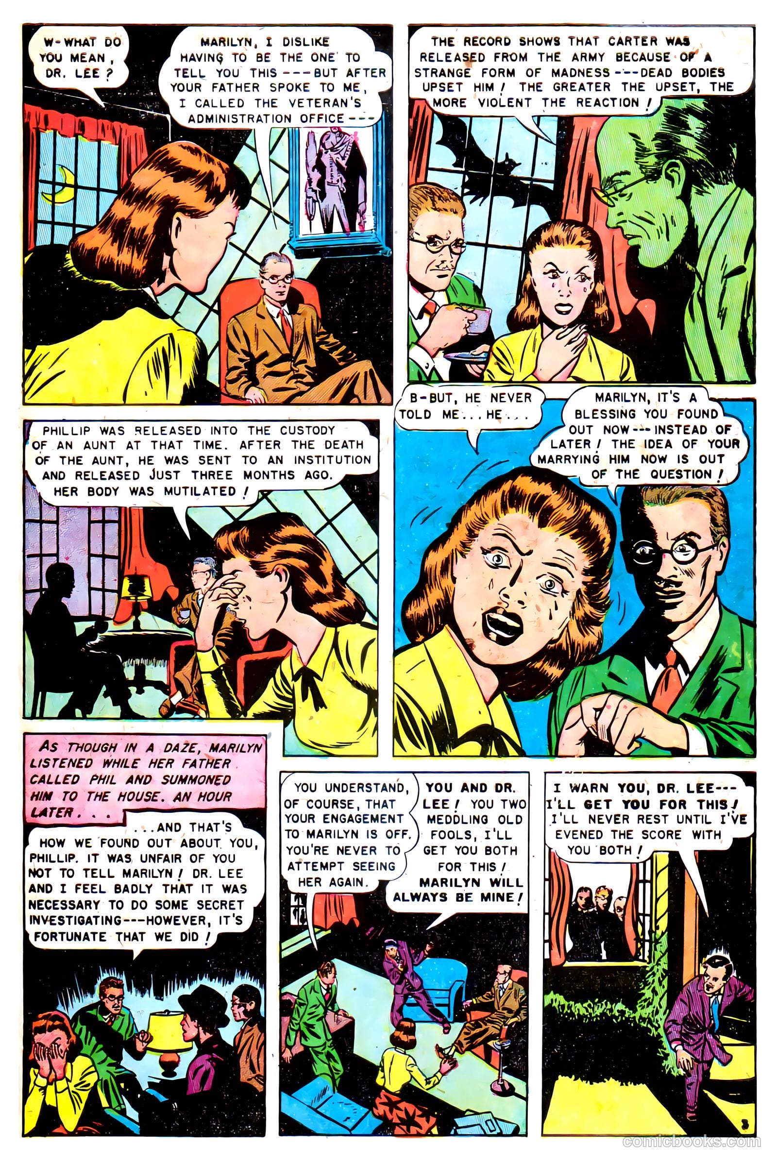 Dark Mysteries #4 (1951, Master Comics) — page 4 of 16
