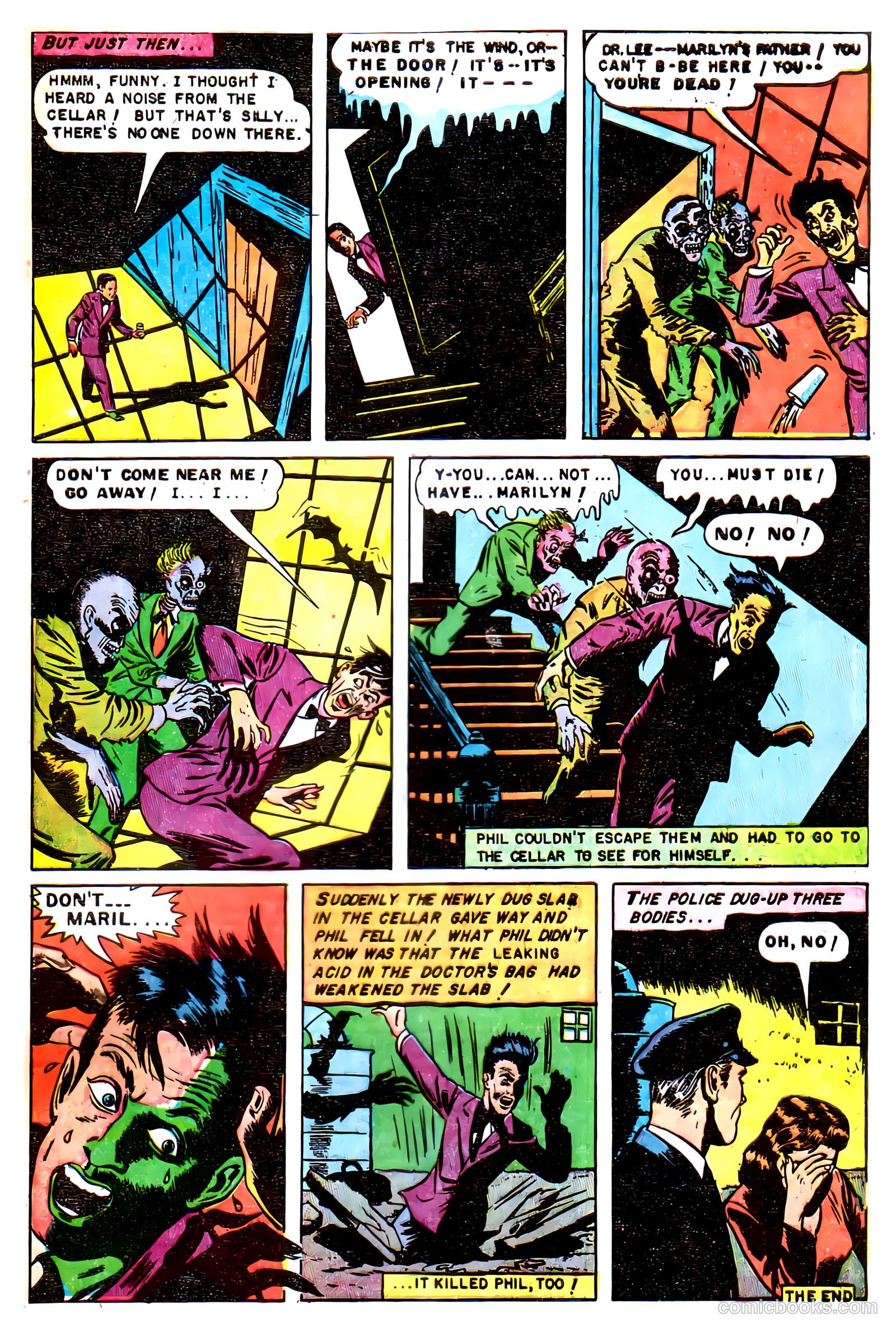 Dark Mysteries #4 (1951, Master Comics) — page 8 of 16