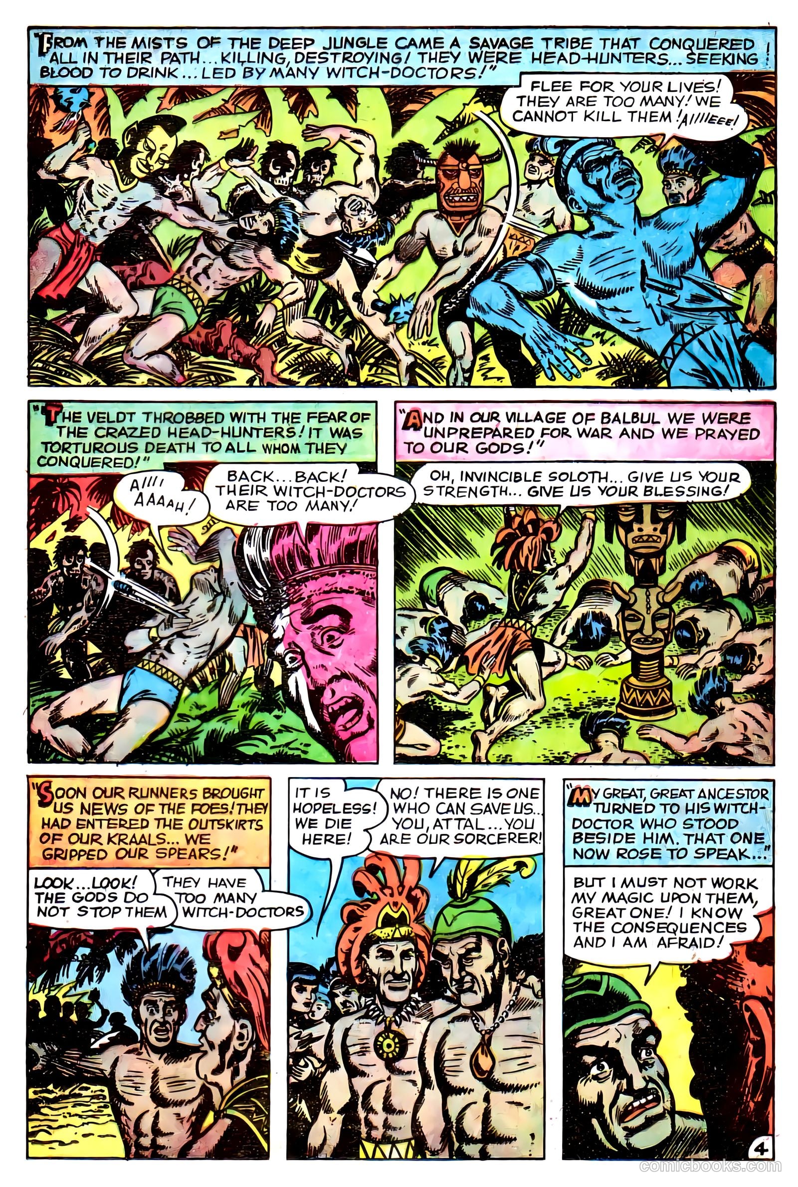 Dark Mysteries #4 (1951, Master Comics) — page 12 of 16