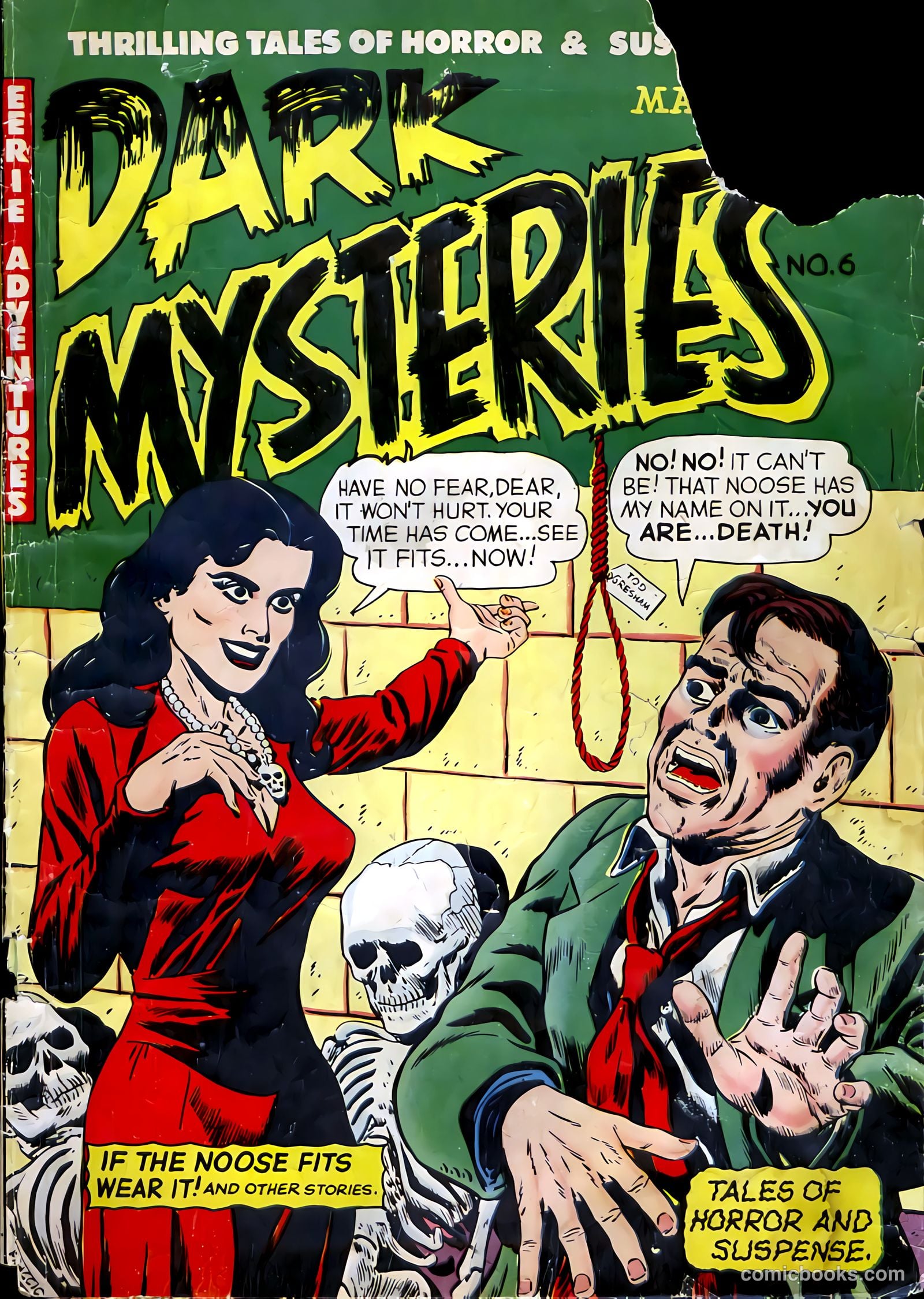 Dark Mysteries #6 (1952, Master Comics) — page 2 of 37