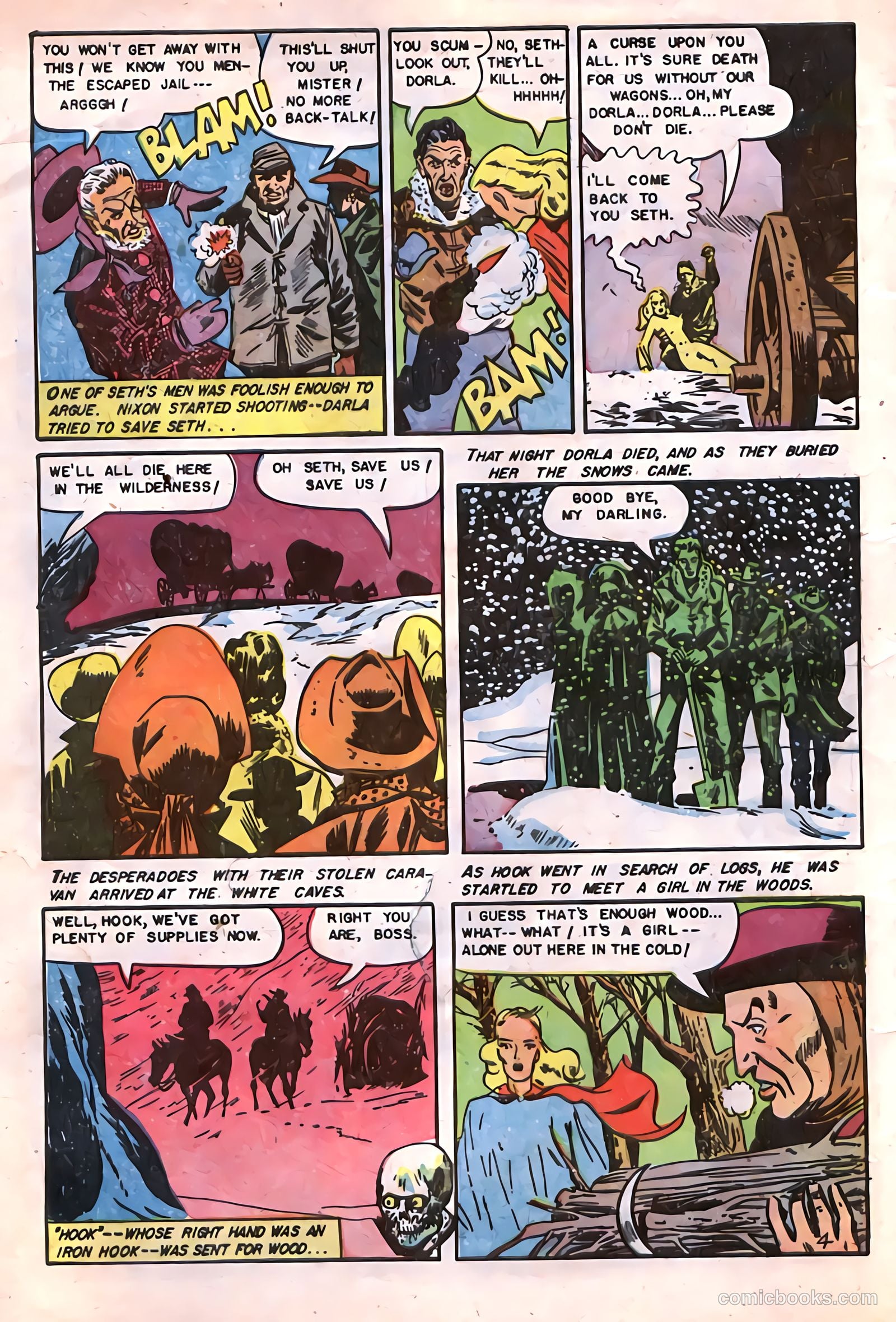 Dark Mysteries #6 (1952, Master Comics) — page 7 of 37