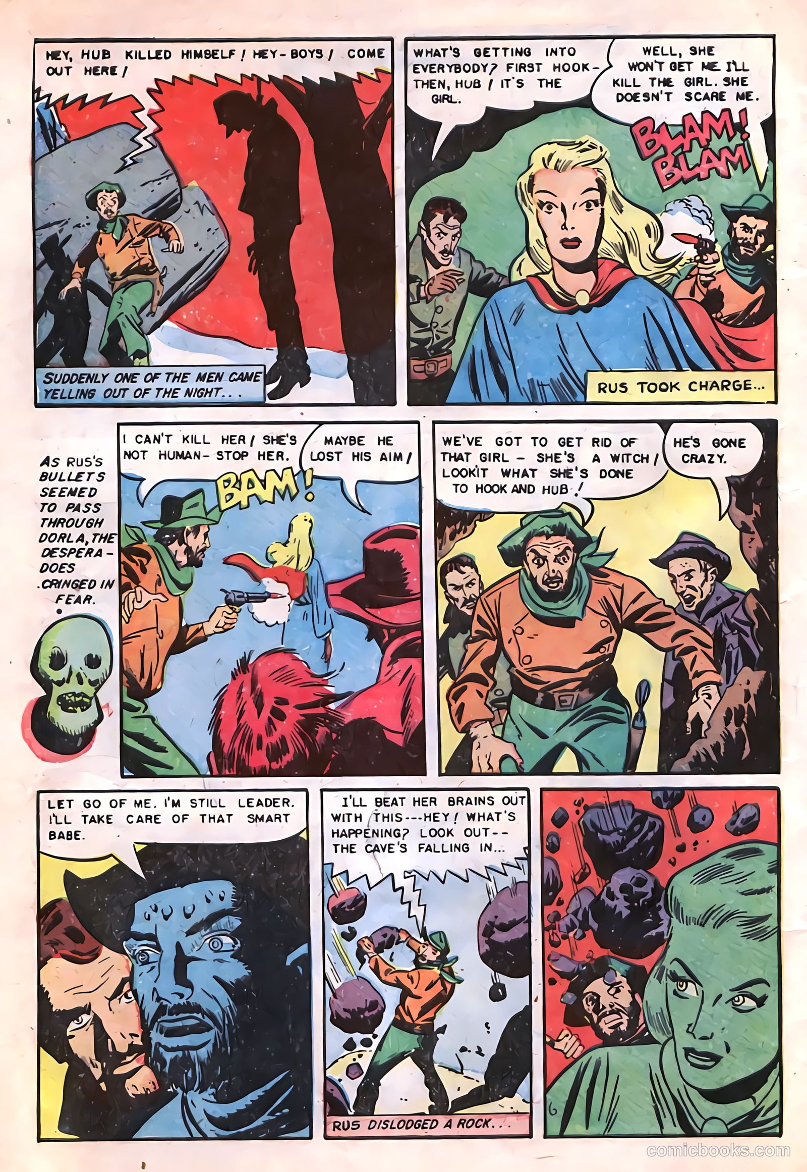 Dark Mysteries #6 (1952, Master Comics) — page 9 of 37