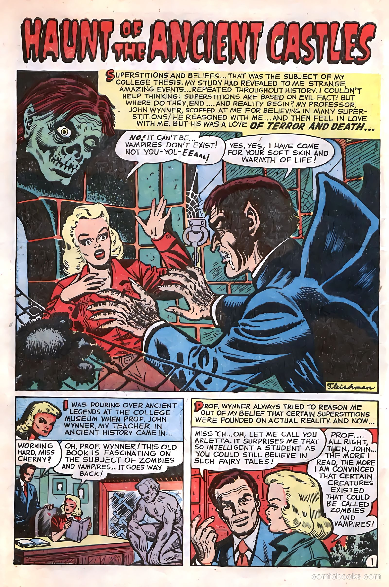 Dark Mysteries #6 (1952, Master Comics) — page 11 of 37