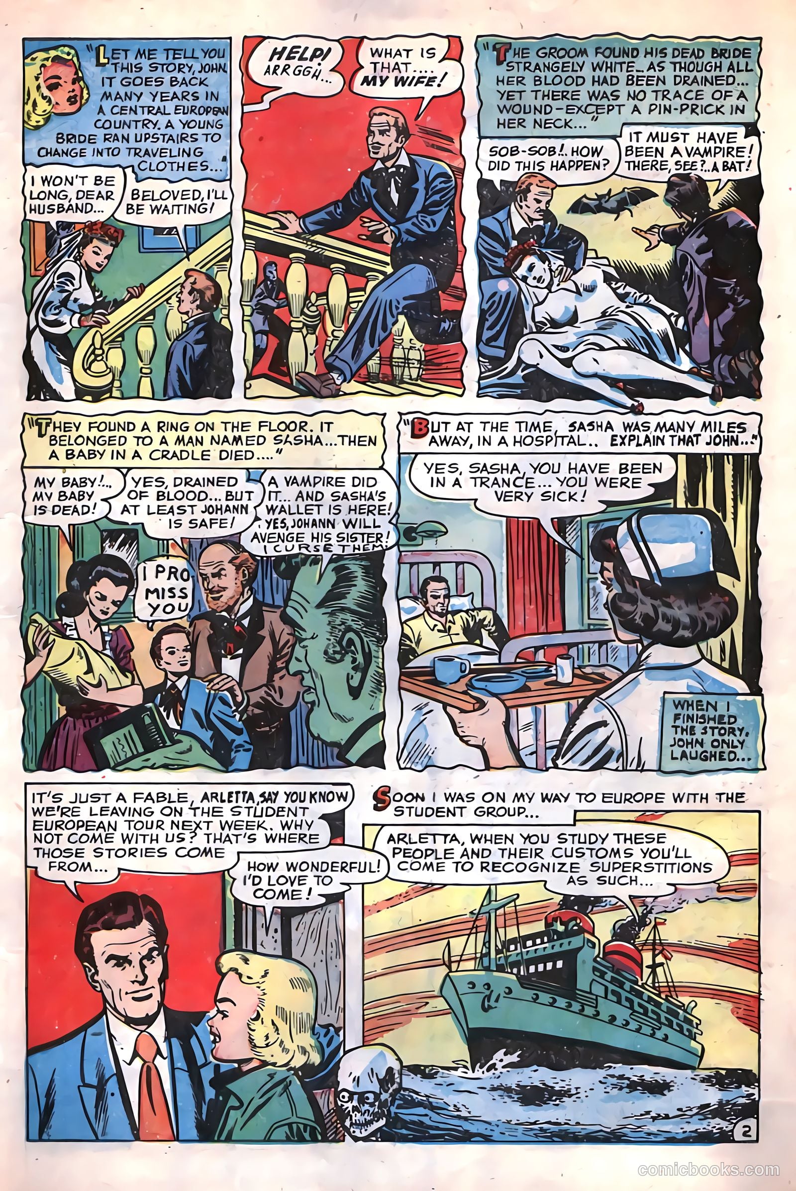 Dark Mysteries #6 (1952, Master Comics) — page 12 of 37