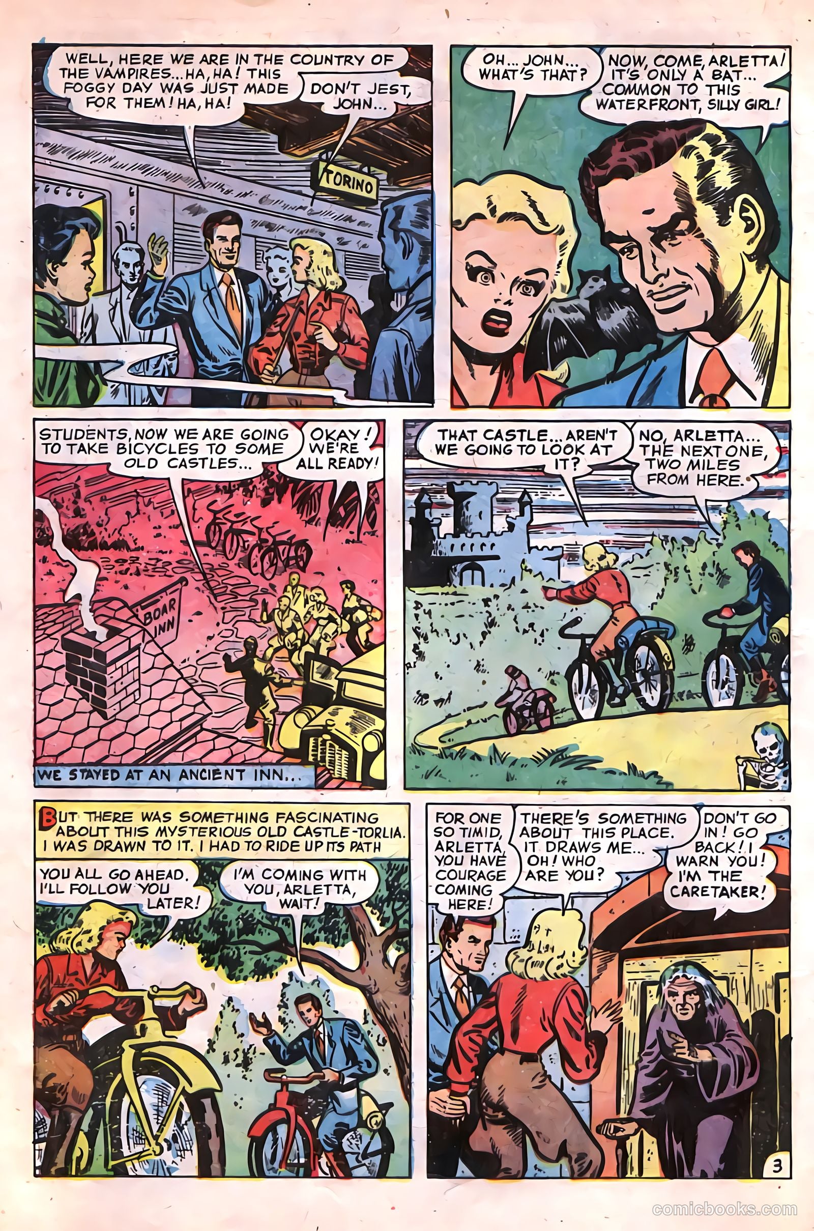 Dark Mysteries #6 (1952, Master Comics) — page 13 of 37