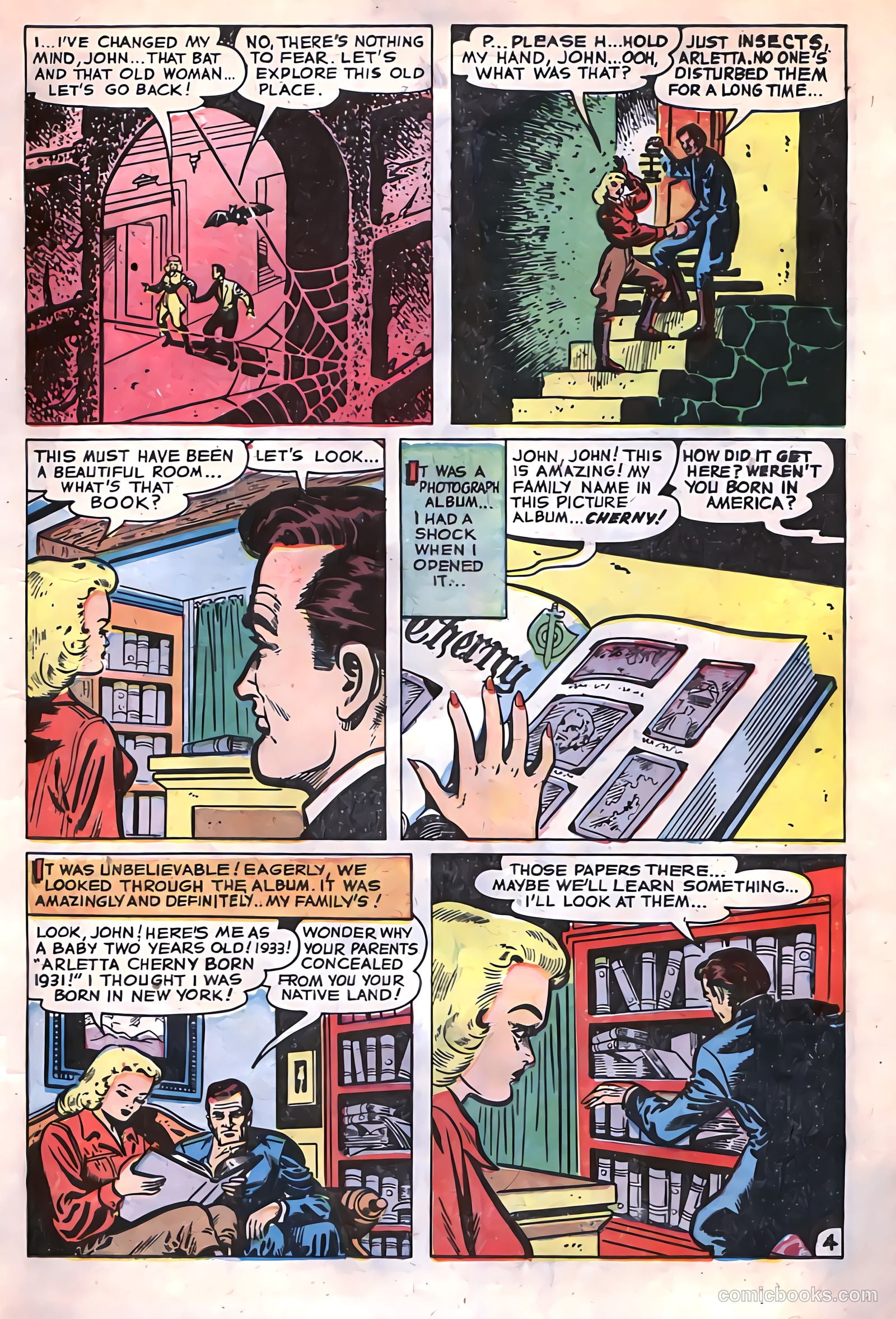 Dark Mysteries #6 (1952, Master Comics) — page 14 of 37
