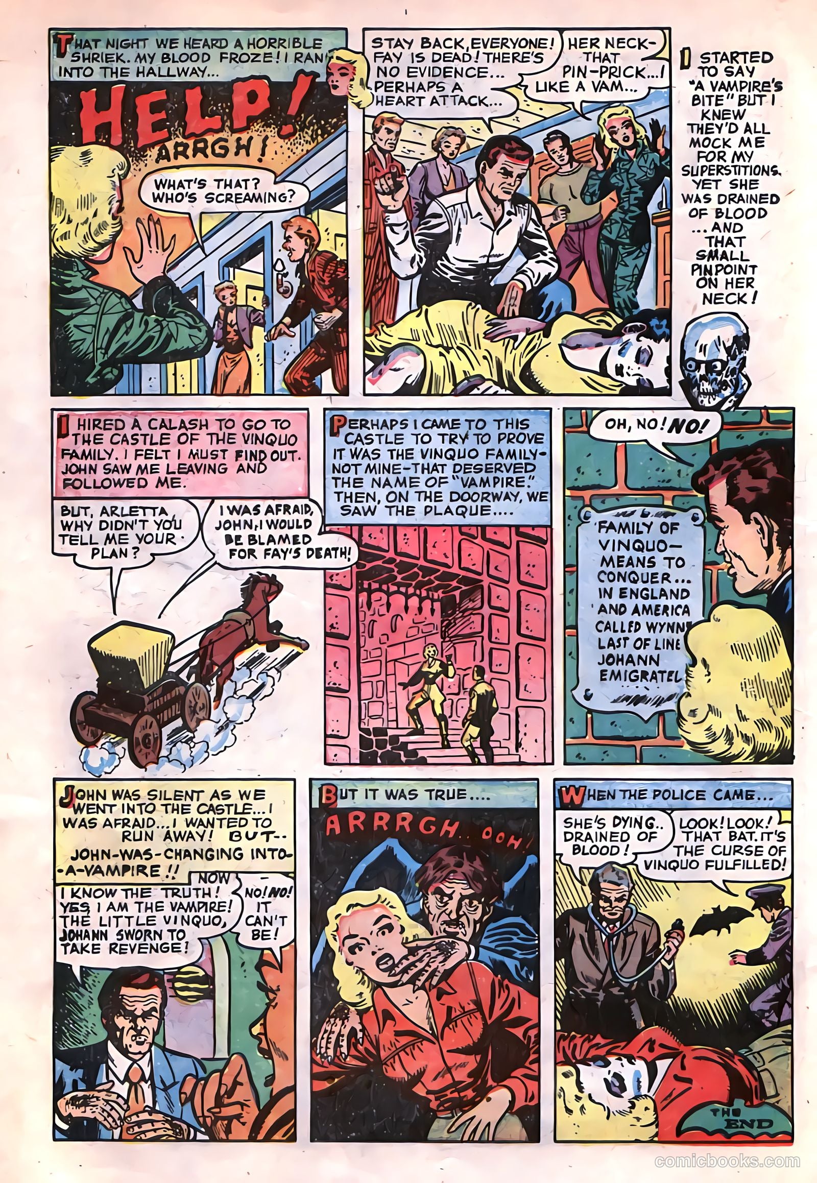 Dark Mysteries #6 (1952, Master Comics) — page 17 of 37