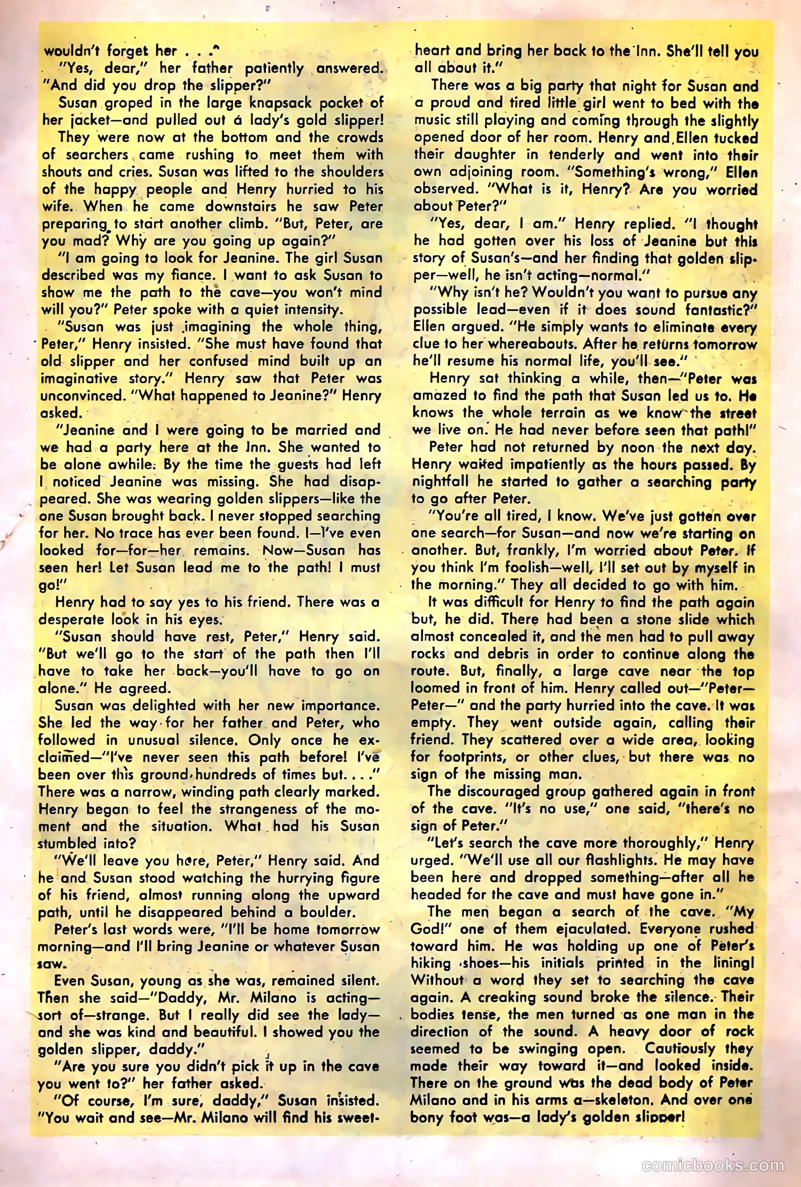 Dark Mysteries #6 (1952, Master Comics) — page 20 of 37