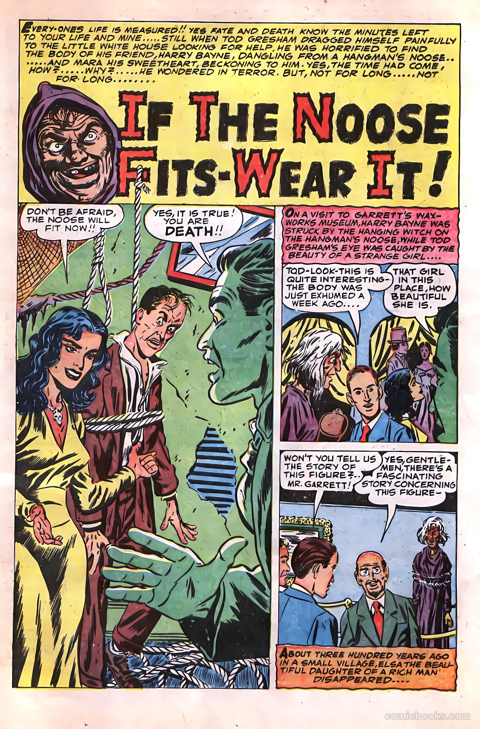 Dark Mysteries #6 (1952, Master Comics) — page 21 of 37