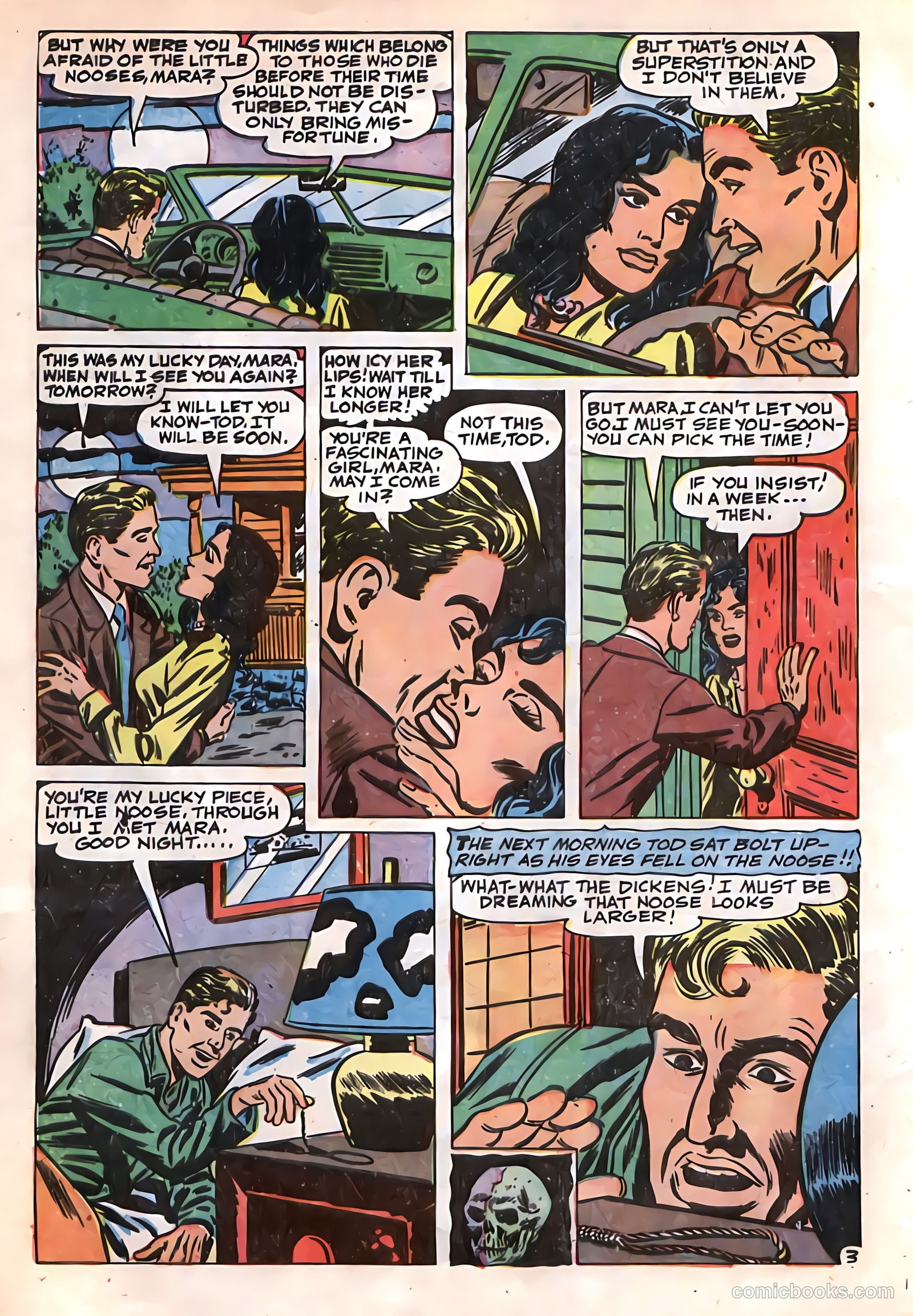 Dark Mysteries #6 (1952, Master Comics) — page 23 of 37