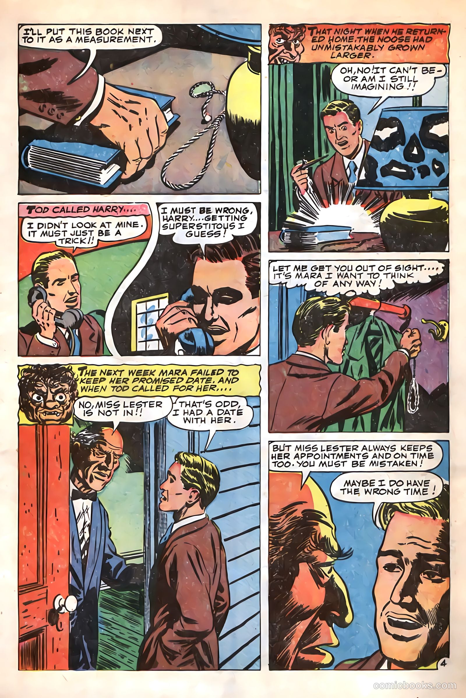Dark Mysteries #6 (1952, Master Comics) — page 24 of 37