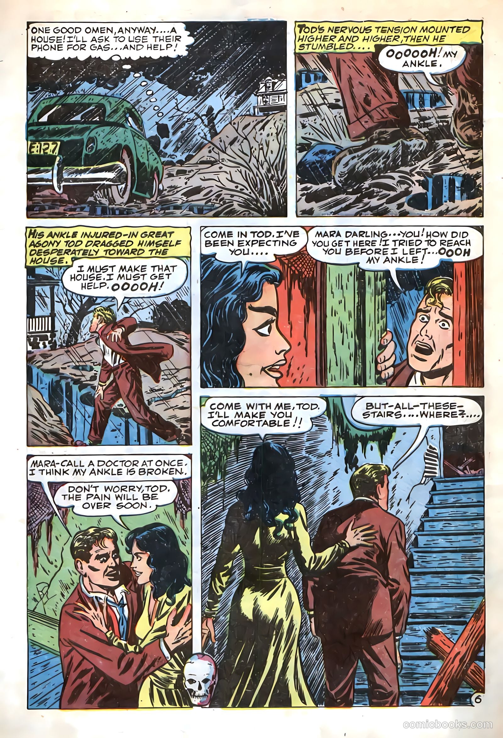 Dark Mysteries #6 (1952, Master Comics) — page 26 of 37