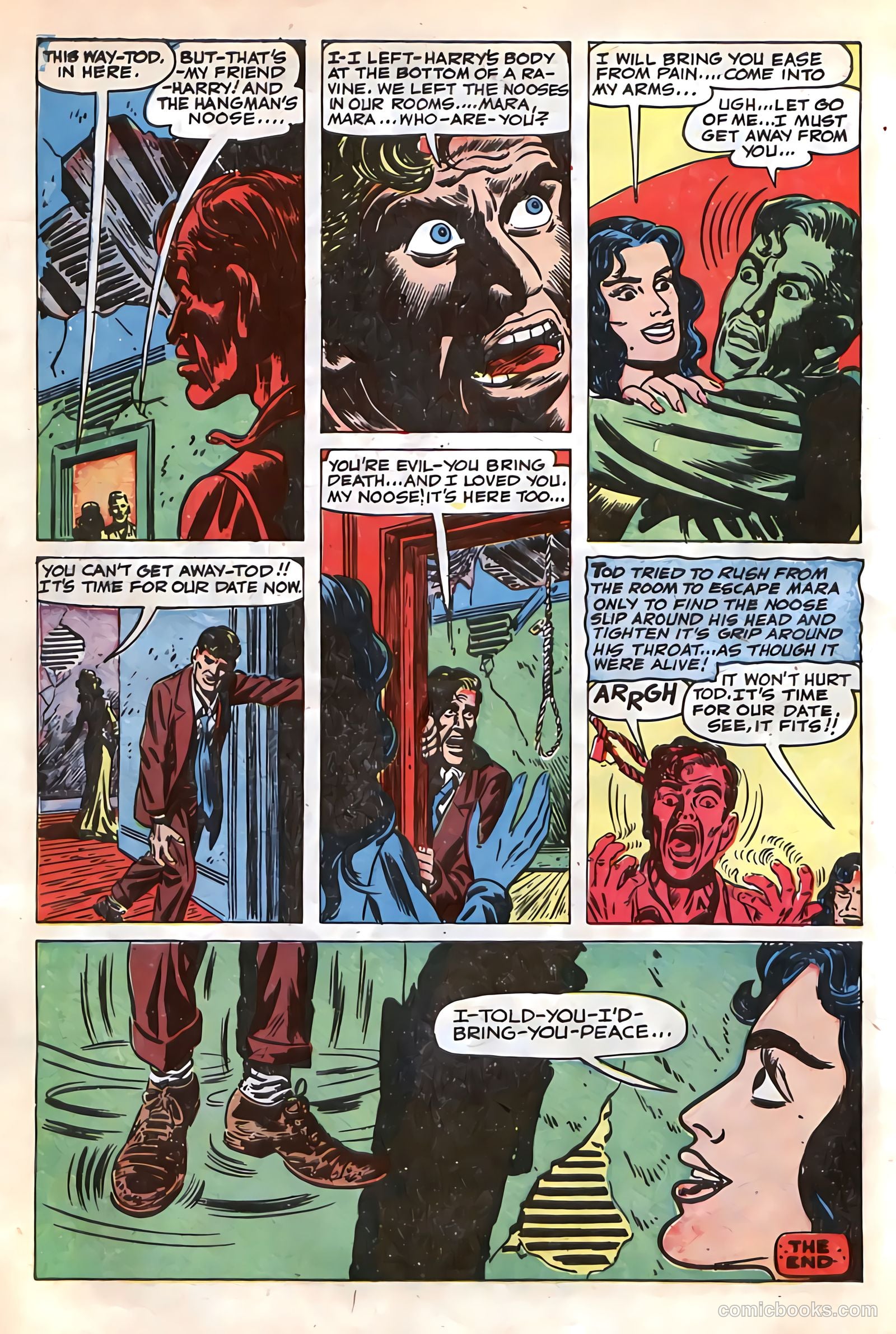 Dark Mysteries #6 (1952, Master Comics) — page 27 of 37