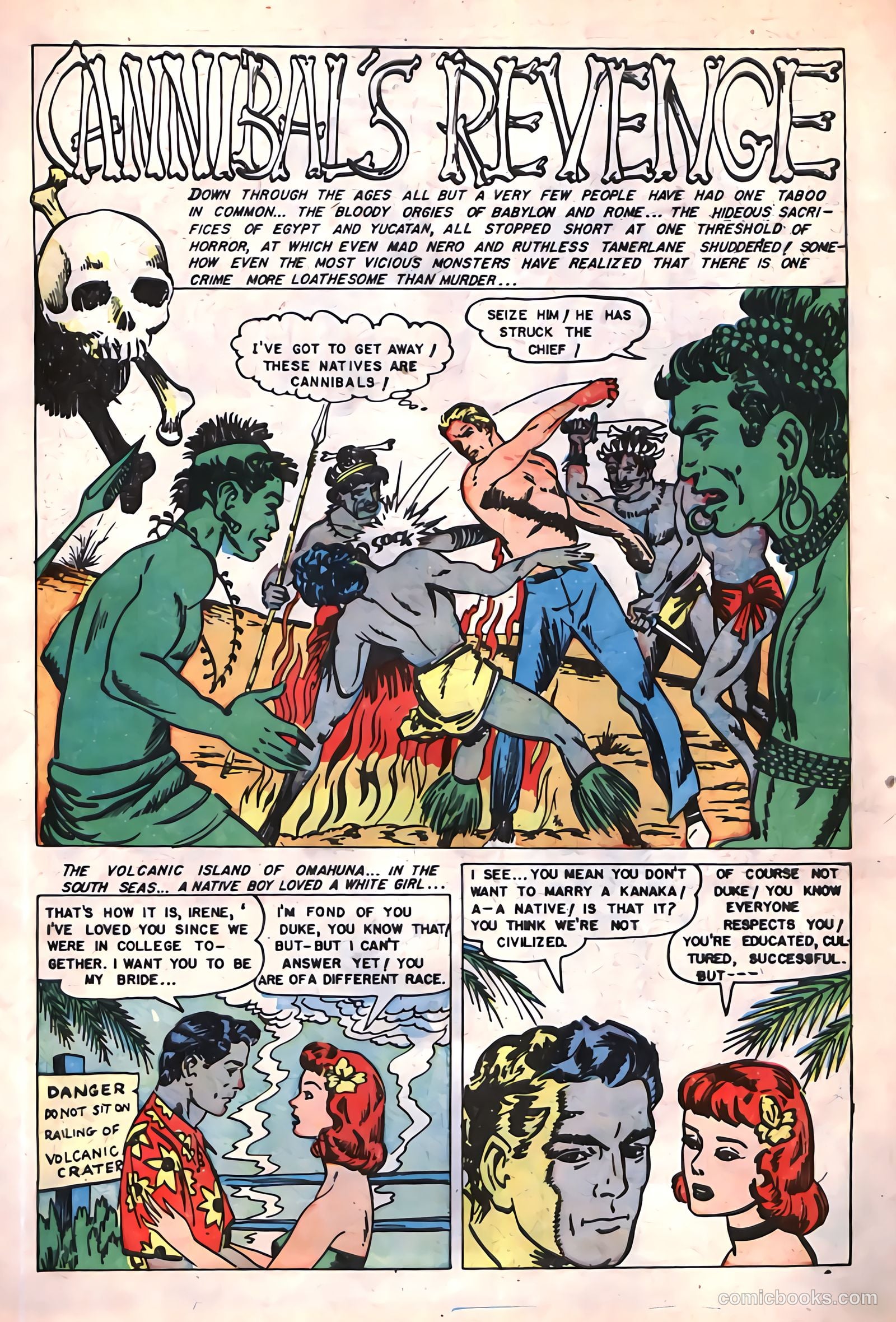 Dark Mysteries #6 (1952, Master Comics) — page 28 of 37