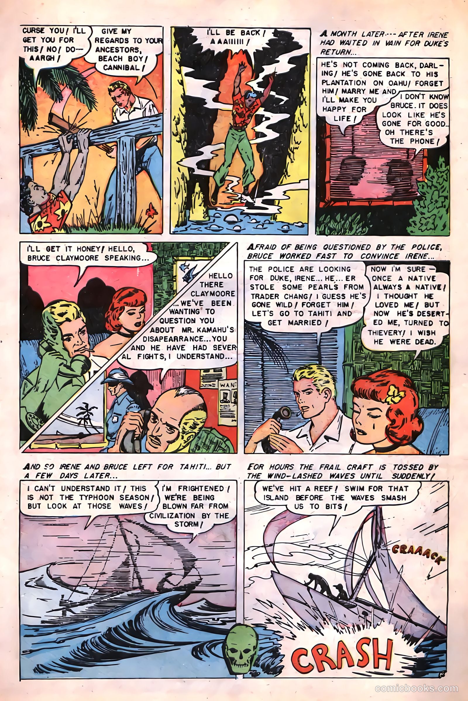 Dark Mysteries #6 (1952, Master Comics) — page 30 of 37