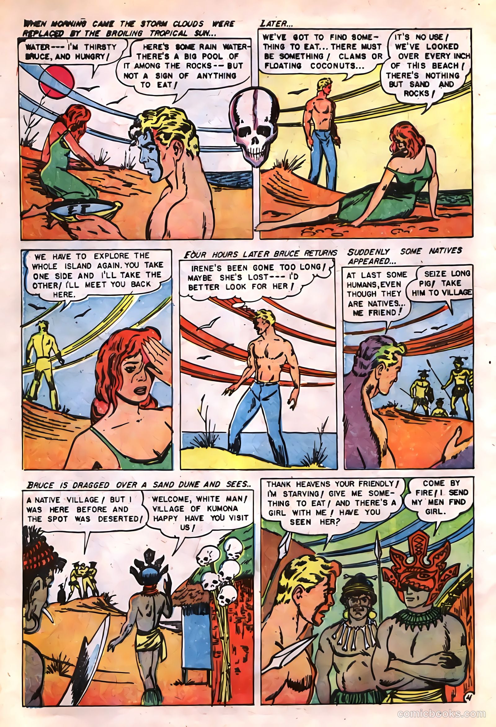 Dark Mysteries #6 (1952, Master Comics) — page 31 of 37