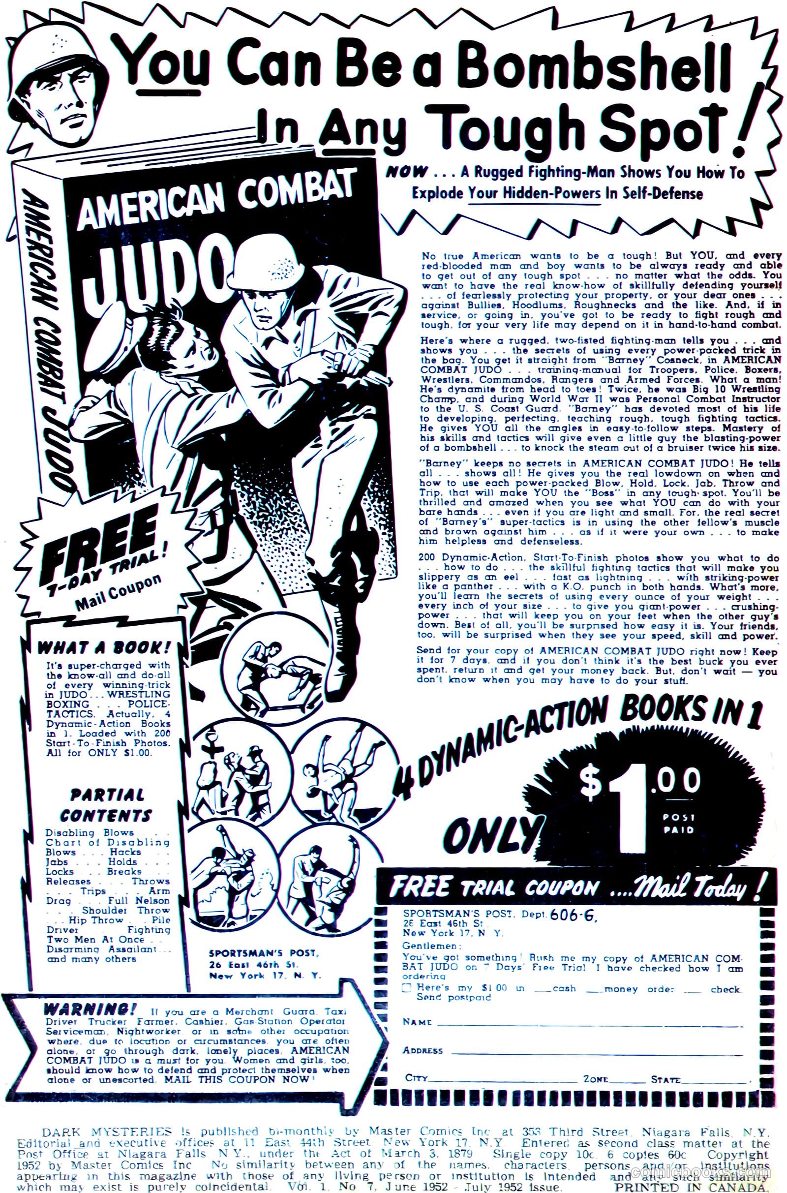 Dark Mysteries #7 (1952, Master Comics) — page 2 of 36