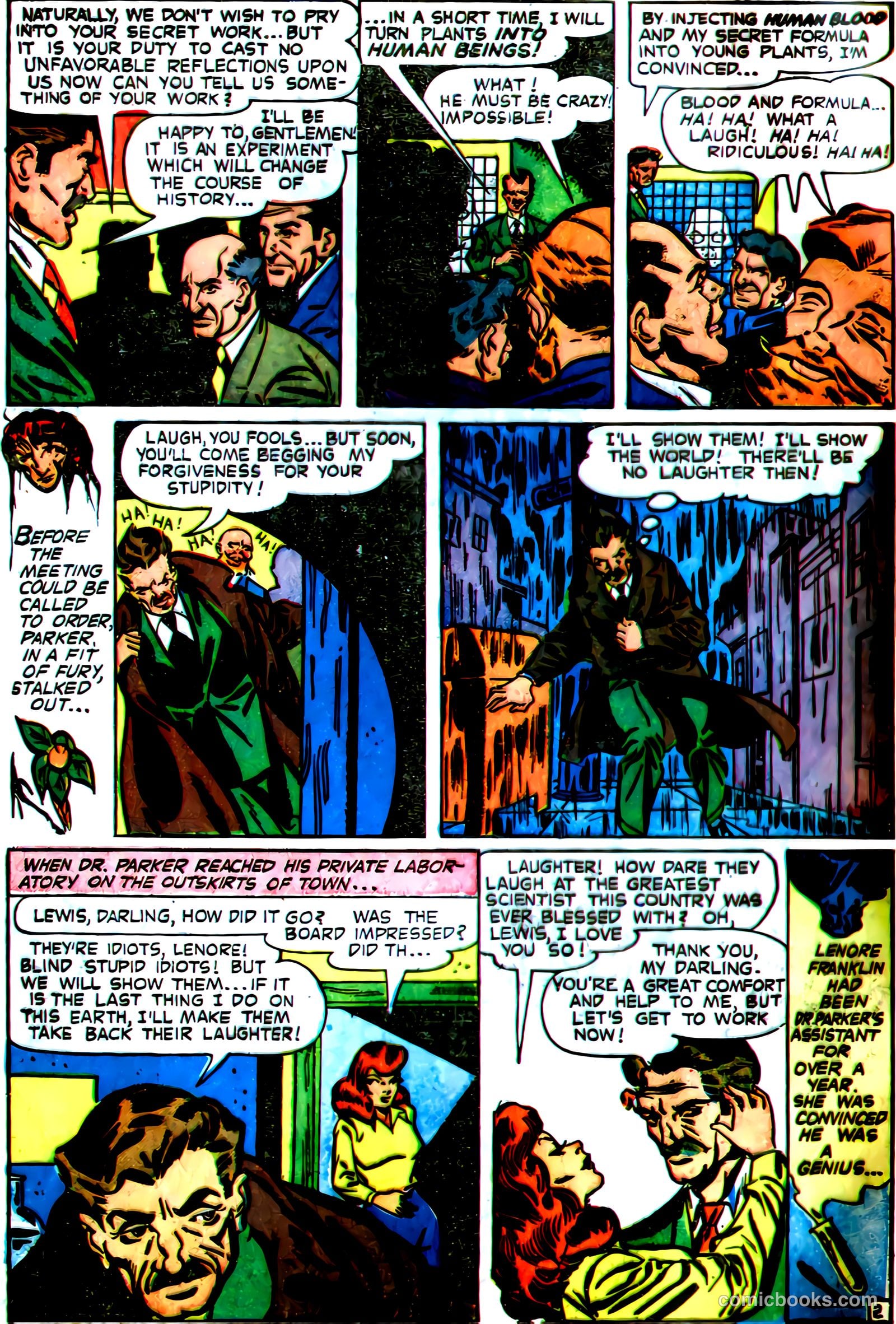 Dark Mysteries #7 (1952, Master Comics) — page 4 of 36