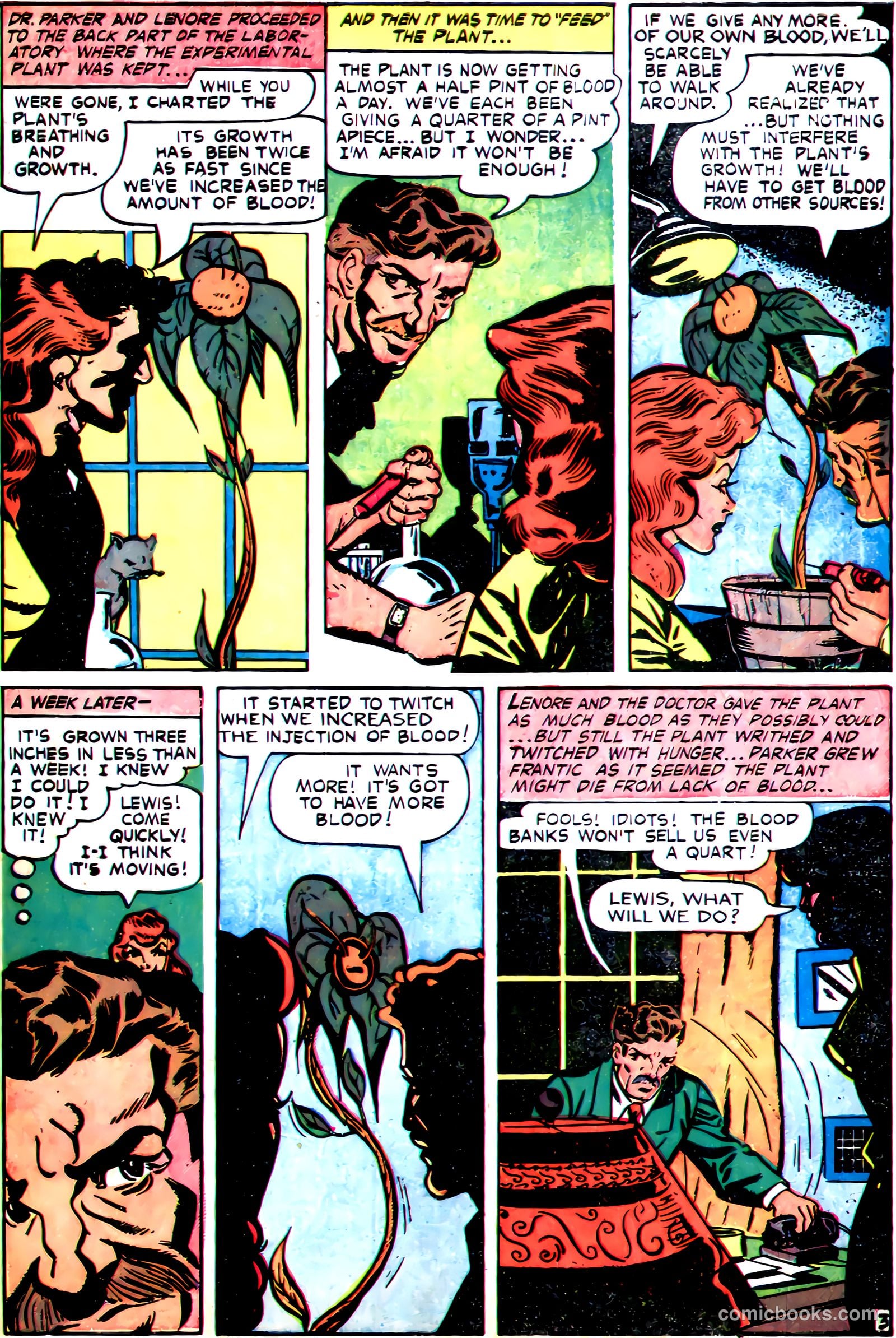 Dark Mysteries #7 (1952, Master Comics) — page 5 of 36