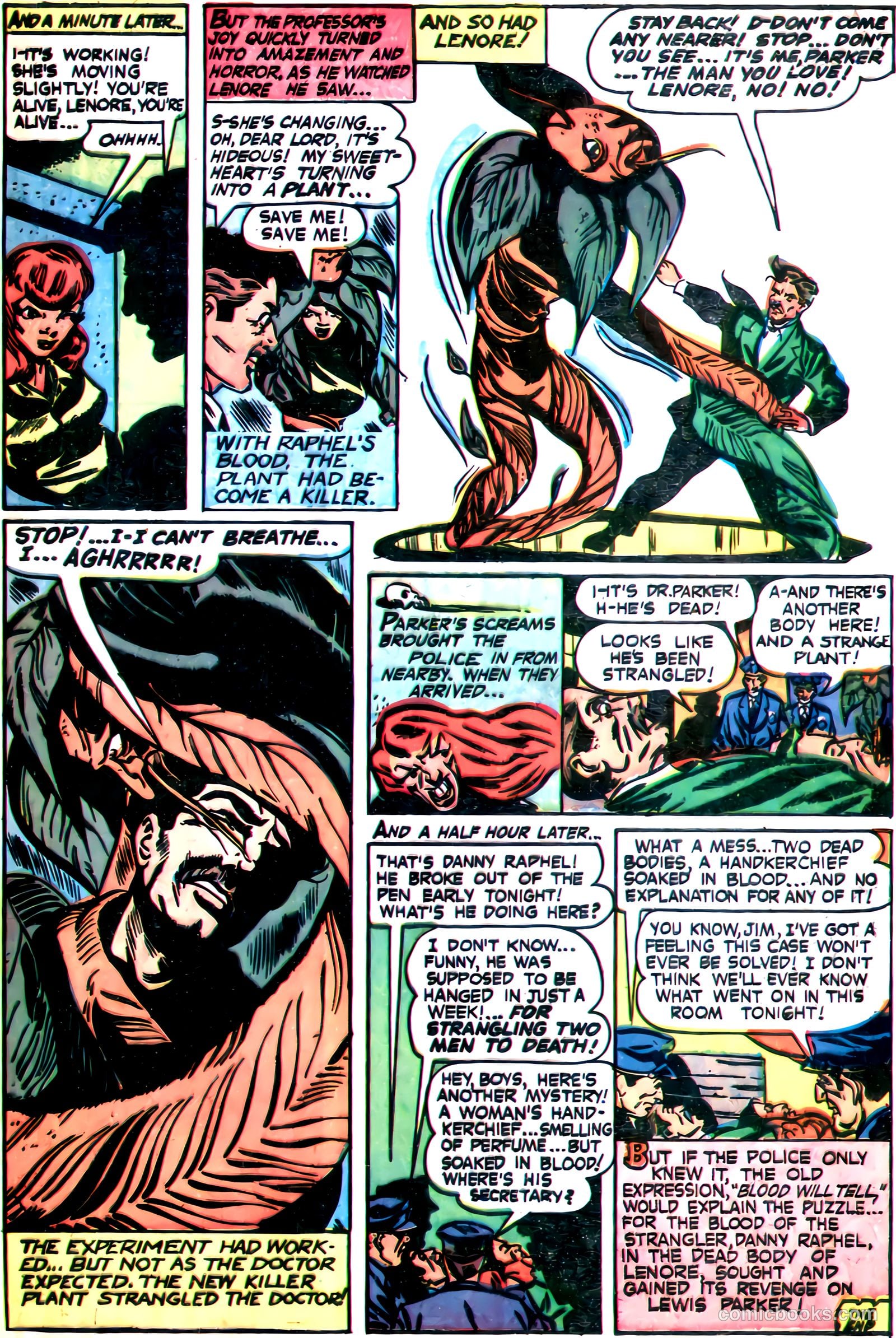 Dark Mysteries #7 (1952, Master Comics) — page 9 of 36