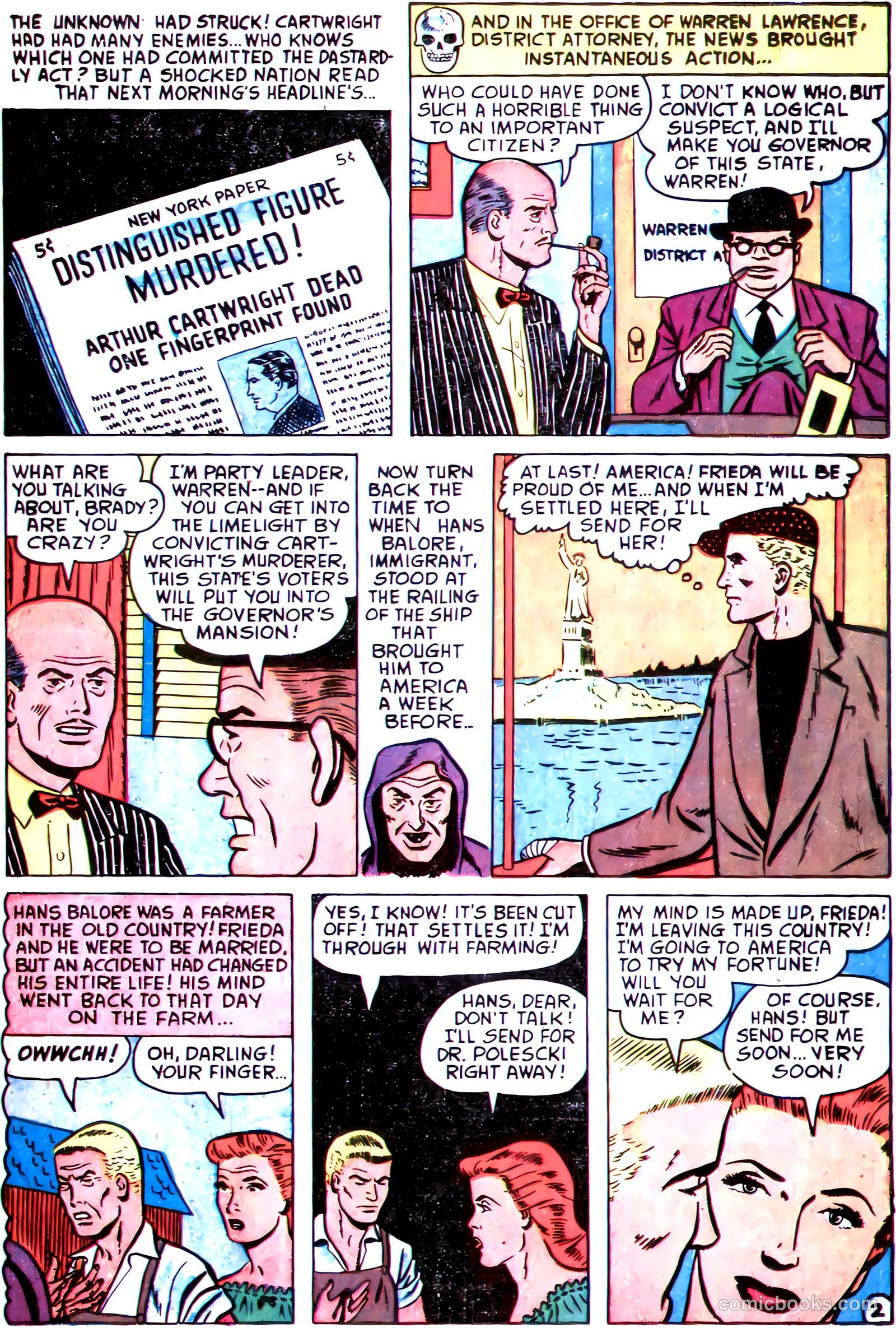 Dark Mysteries #7 (1952, Master Comics) — page 11 of 36