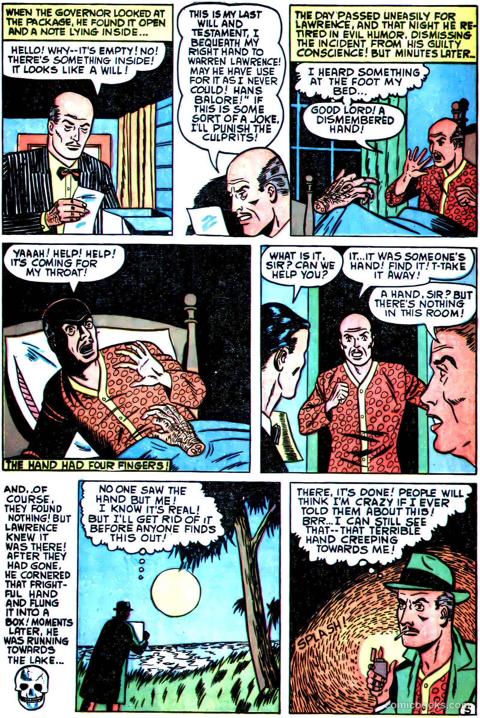 Dark Mysteries #7 (1952, Master Comics) — page 14 of 36