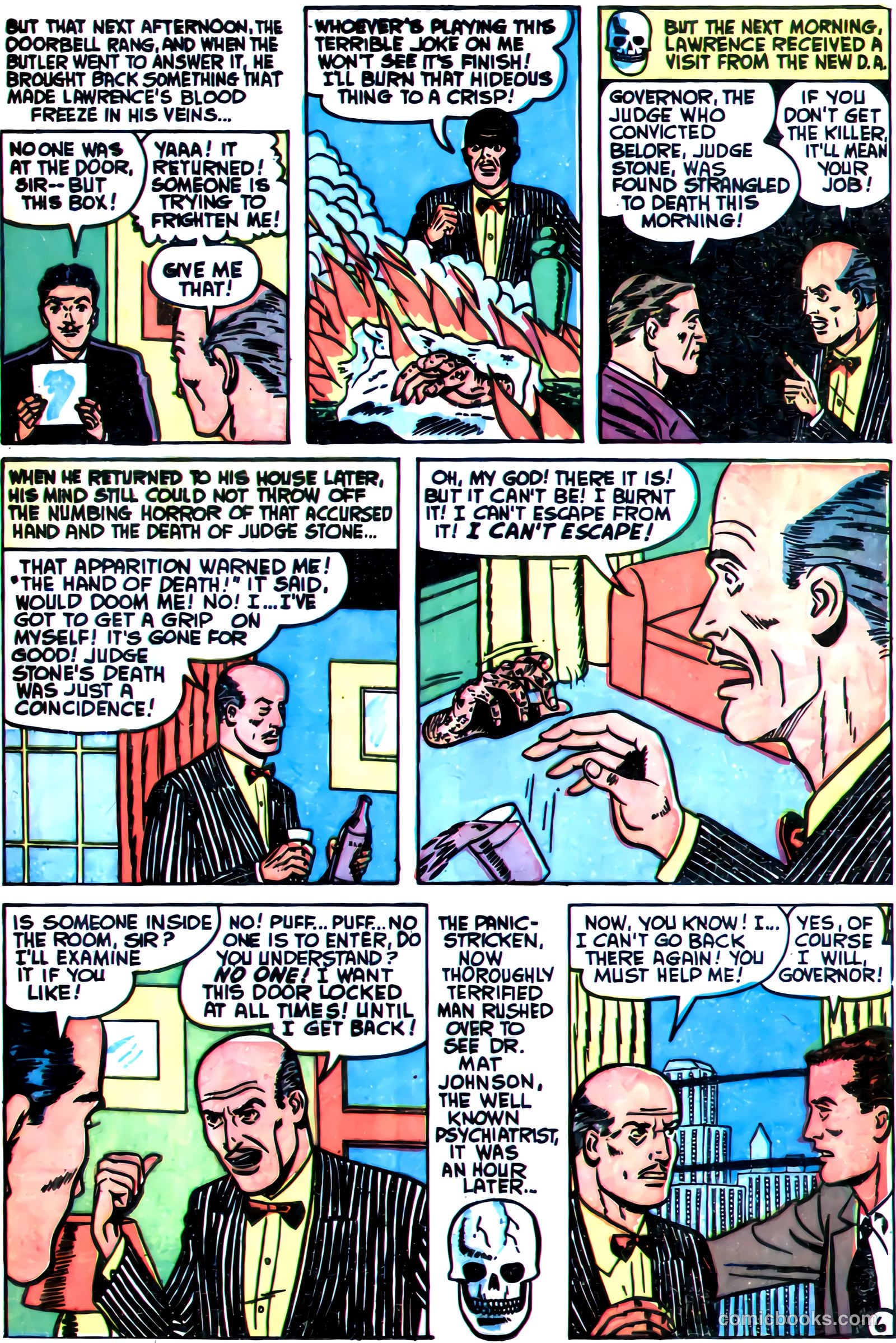 Dark Mysteries #7 (1952, Master Comics) — page 15 of 36