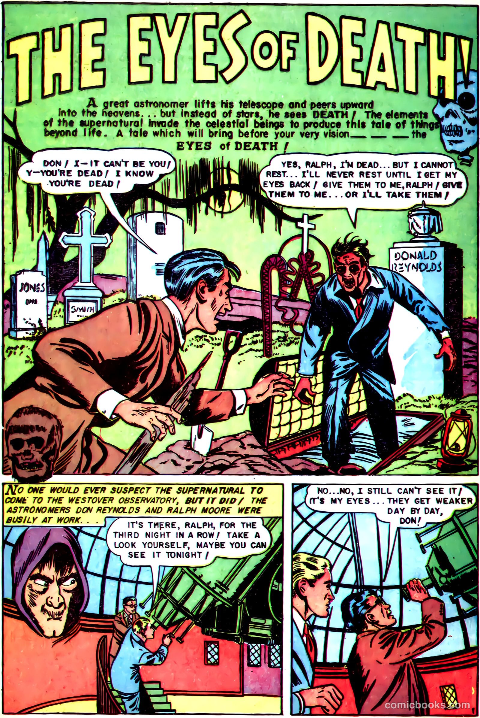 Dark Mysteries #7 (1952, Master Comics) — page 20 of 36