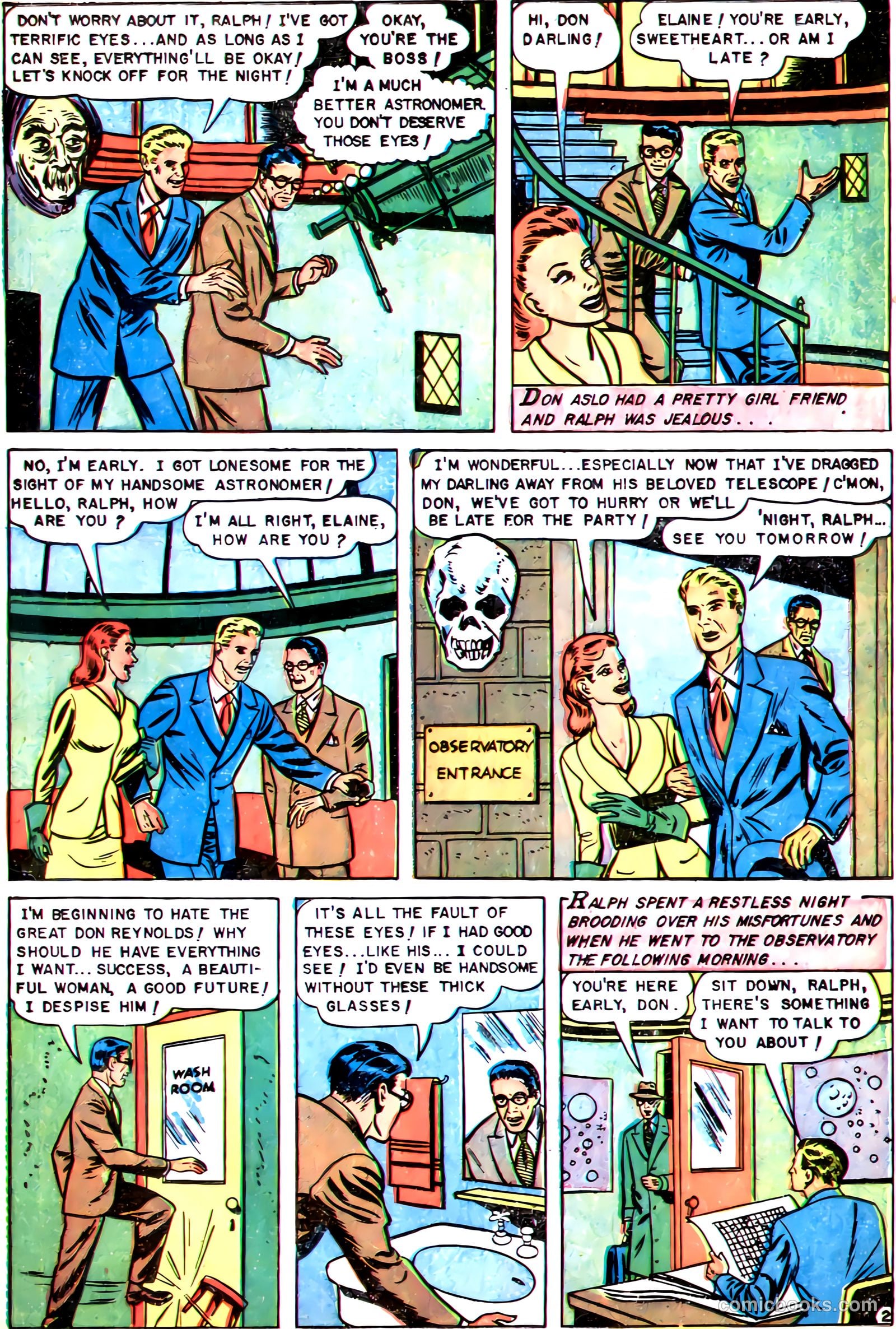 Dark Mysteries #7 (1952, Master Comics) — page 21 of 36