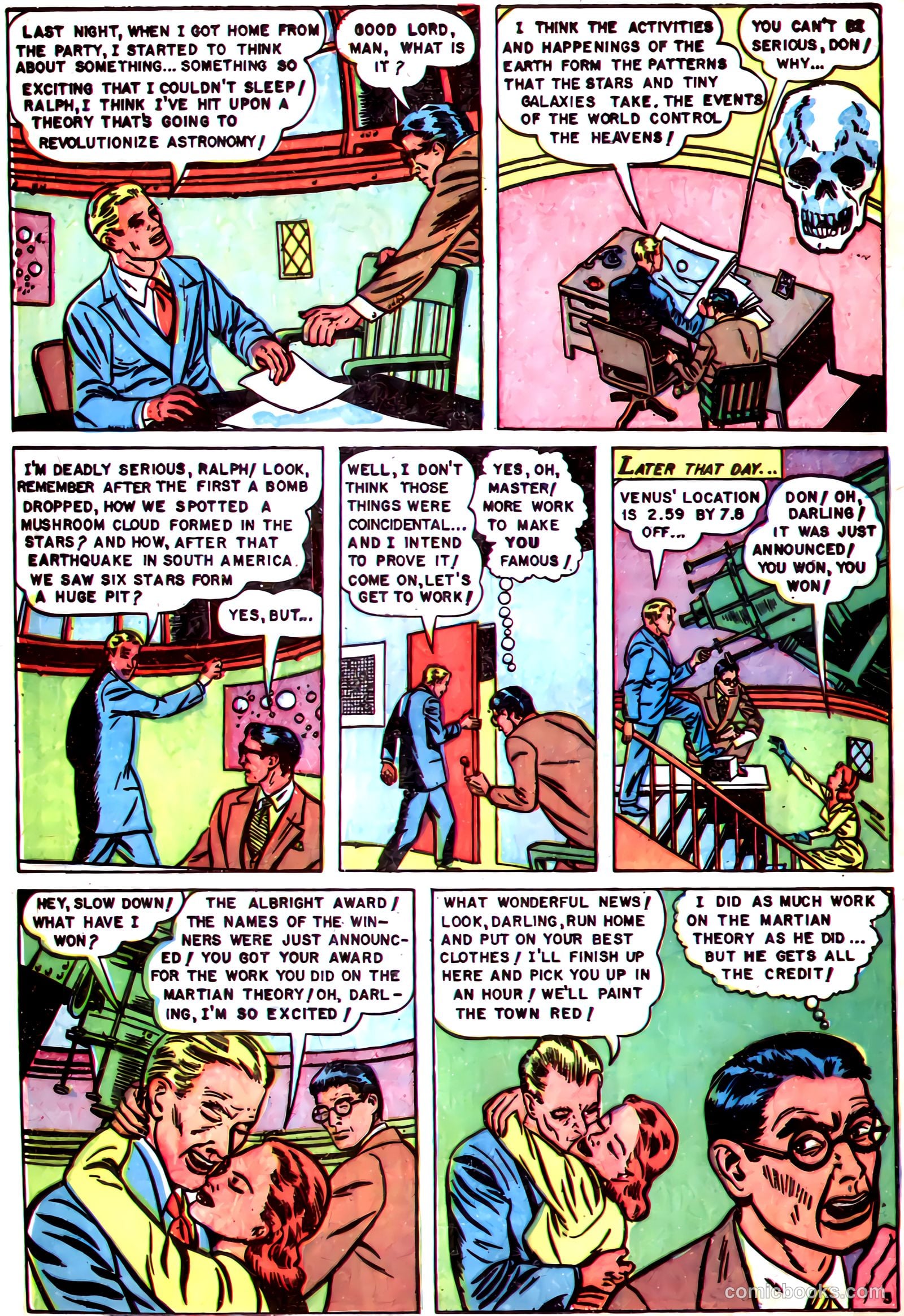 Dark Mysteries #7 (1952, Master Comics) — page 22 of 36