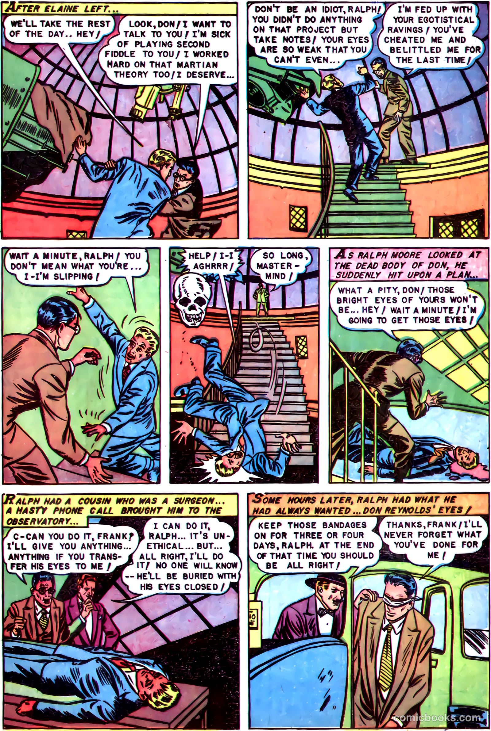 Dark Mysteries #7 (1952, Master Comics) — page 23 of 36